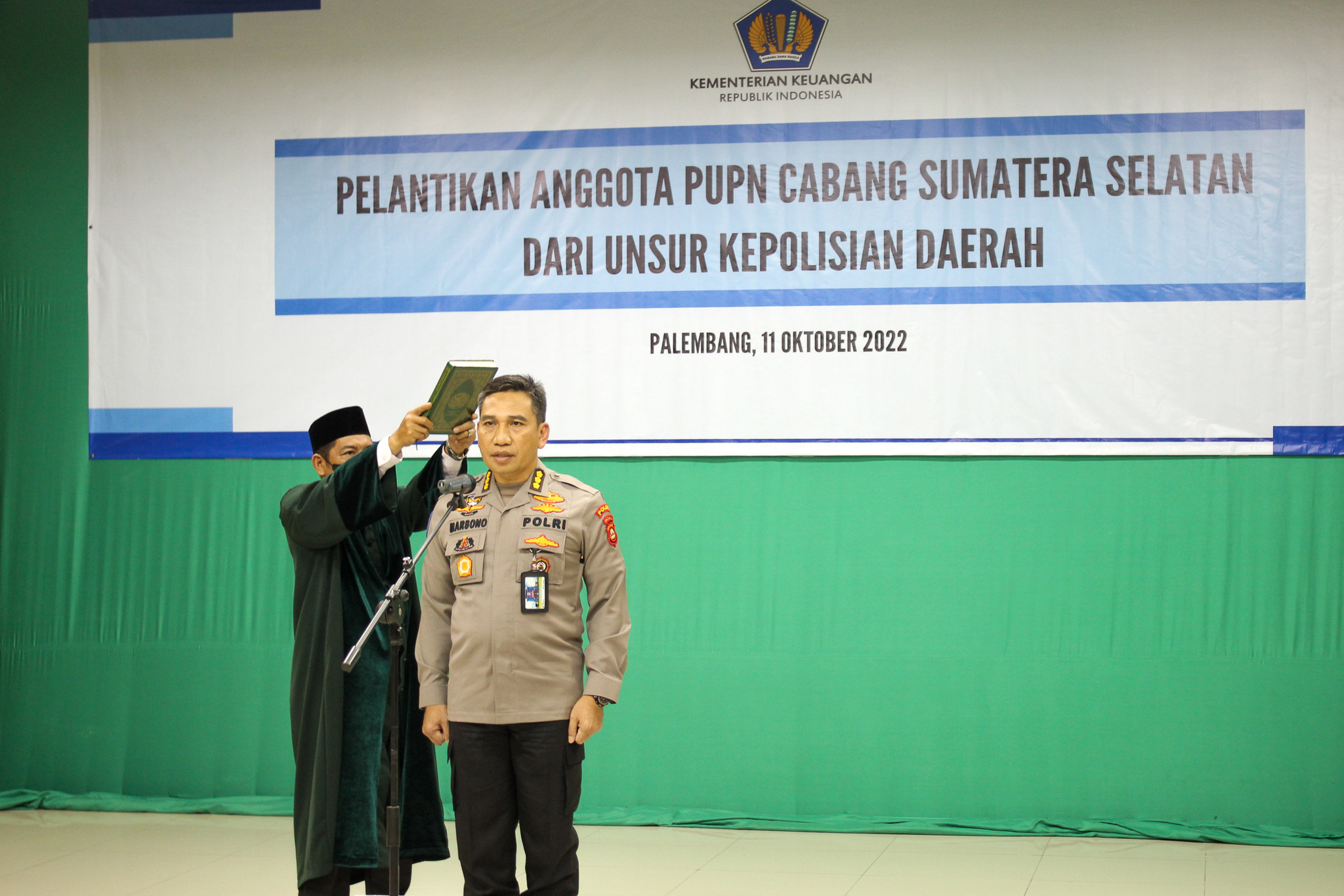 Pelantikan Anggota PUPN Cabang Sumatera Selatan