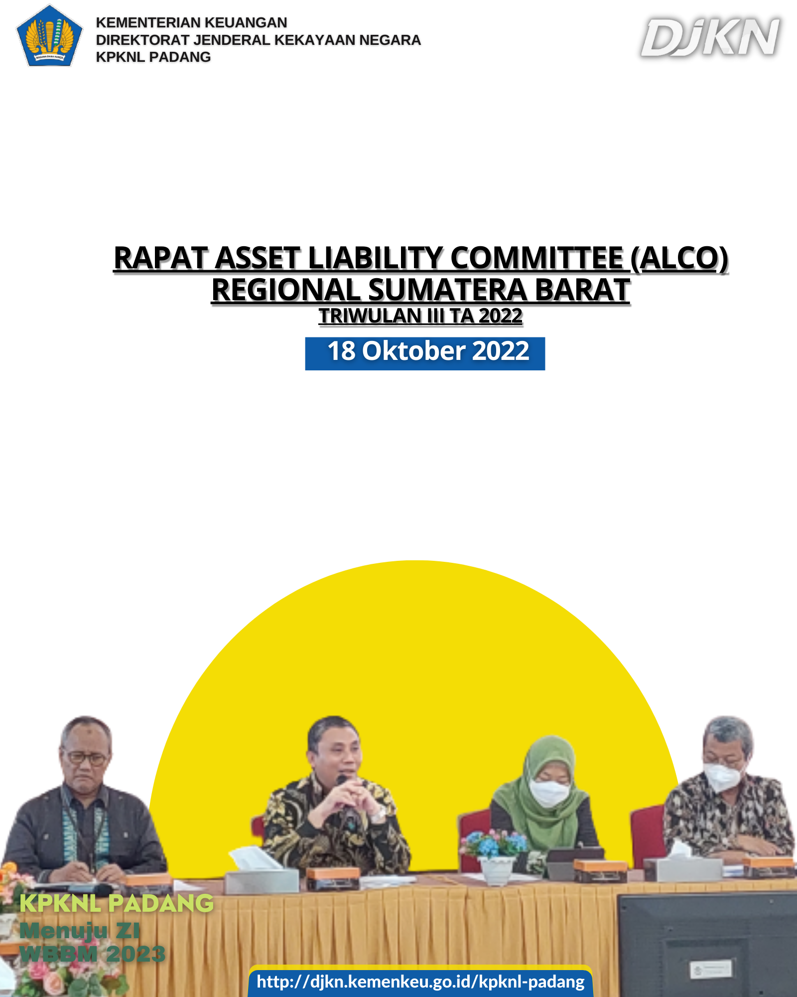 Press Confence Kinerja APBN Sumbar Triwulan III, KPKNL Padang Sampaikan Kebijakan Keringanan Utang 