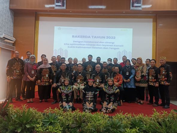 Rapat Kerja Daerah Kantor Wilayah DJKN Kalimantan Selatan dan Tengah