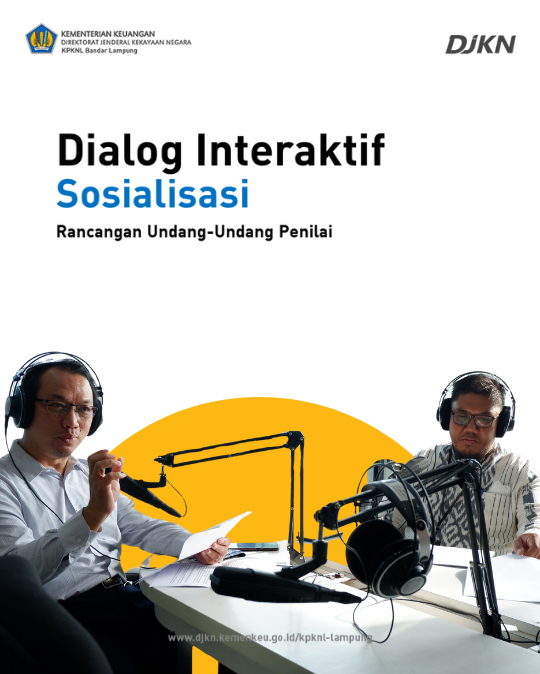 Sosialisasi RUU Penilai Melalui Siaran Radio RRI Bandar Lampung