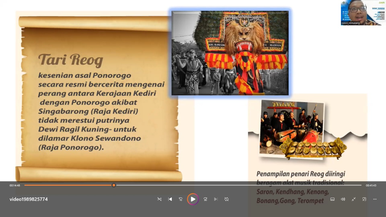 SELARAS KPKNL Malang: Mengenal Lebih Dekat Kesenian Reog Ponorogo