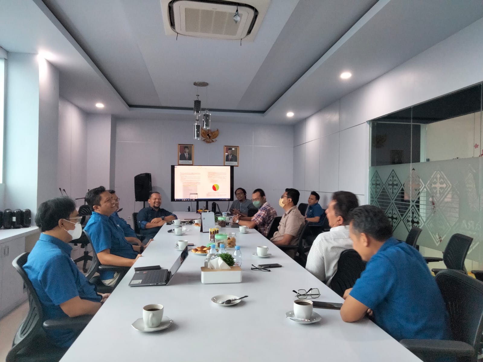 Badan Informasi Geospasial Survei BMN di Ternate untuk Kebijakan Satu Peta