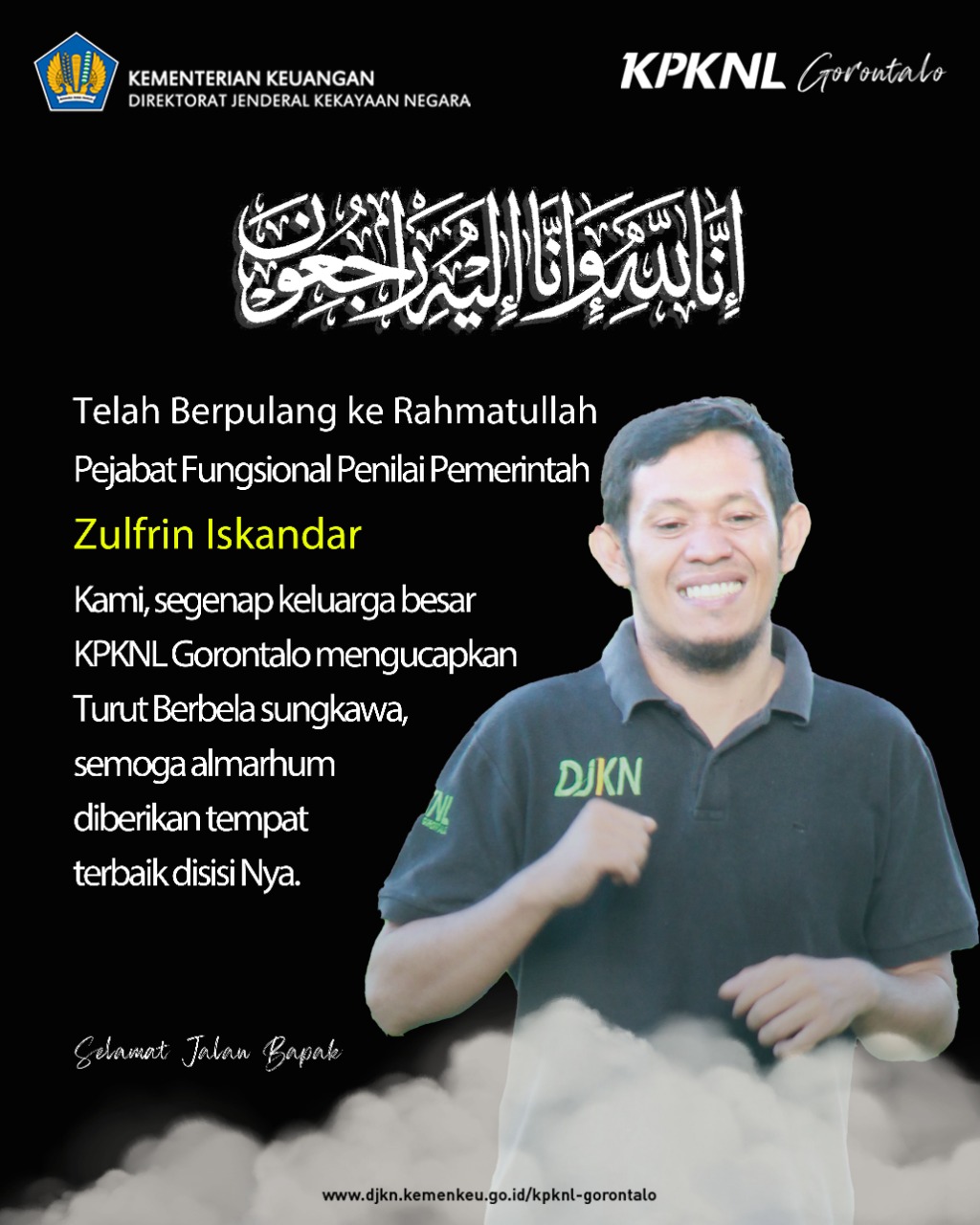 In Memoriam Zufrin Iskandar (04 April 1983 – 19 Oktober 2022), Pantang Menyerah hingga Akhir Hayat