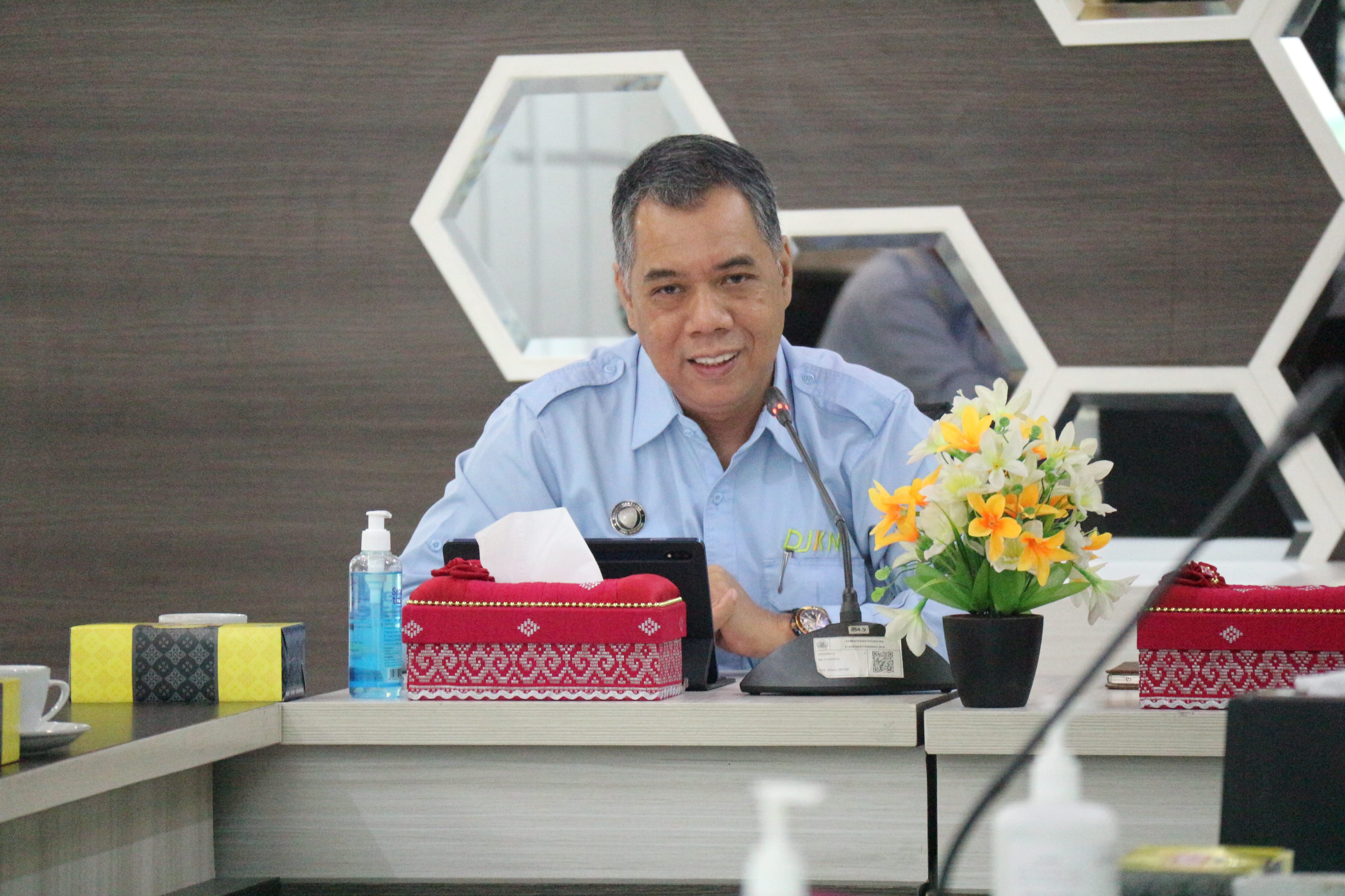 Kejar Target Sertipikasi, KPKNL Pekanbaru Rapat Bersama Satker Kemenhan