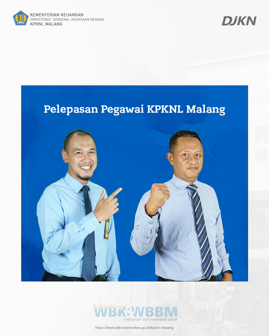 Pelepasan Pegawai KPKNL Malang