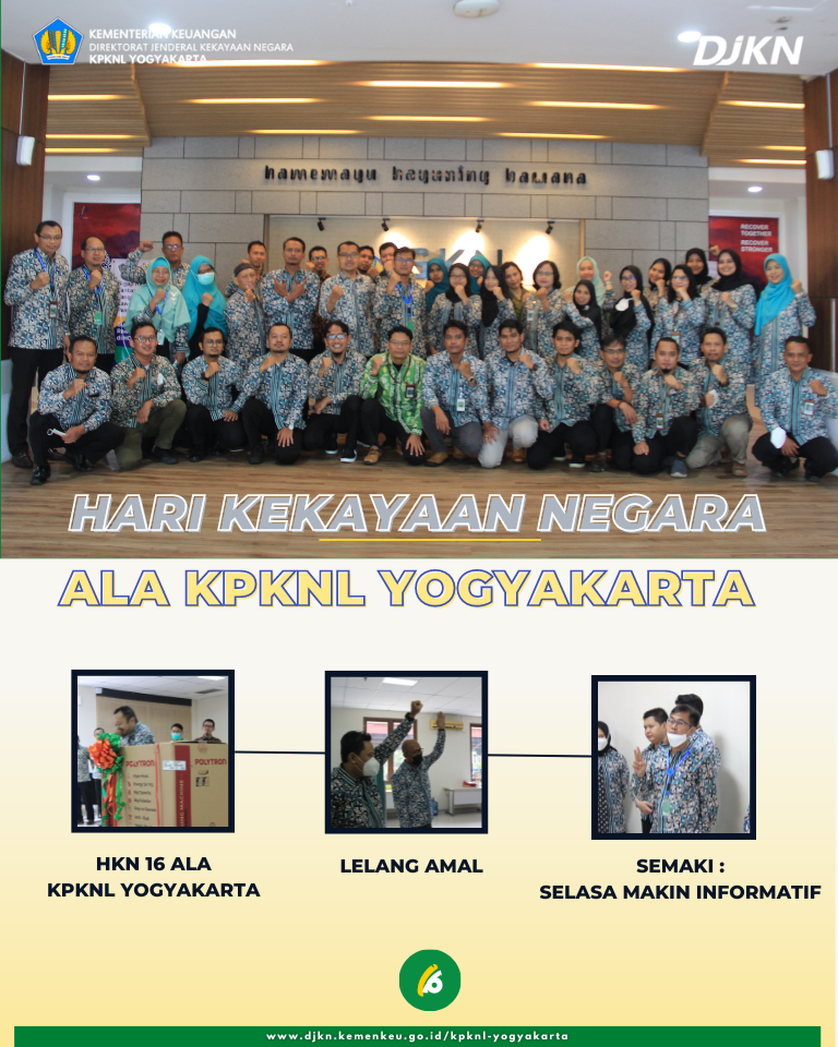 Peringatan Hari Kekayaan Negara Ala KPKNL Yogyakarta