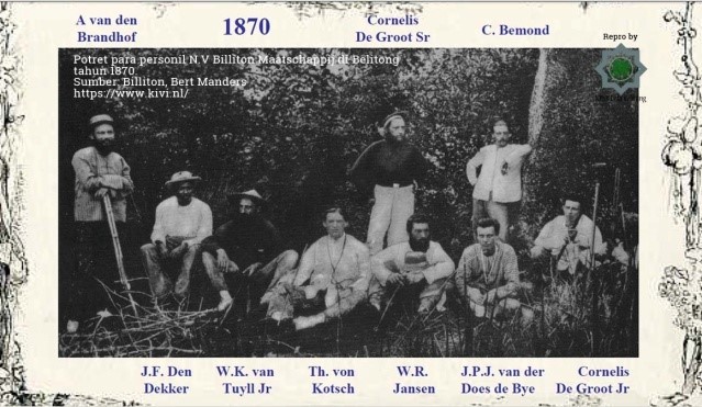 Johannes Fredrik den Dekker, Kota Manggar dan Sejarah Timah di Belitung