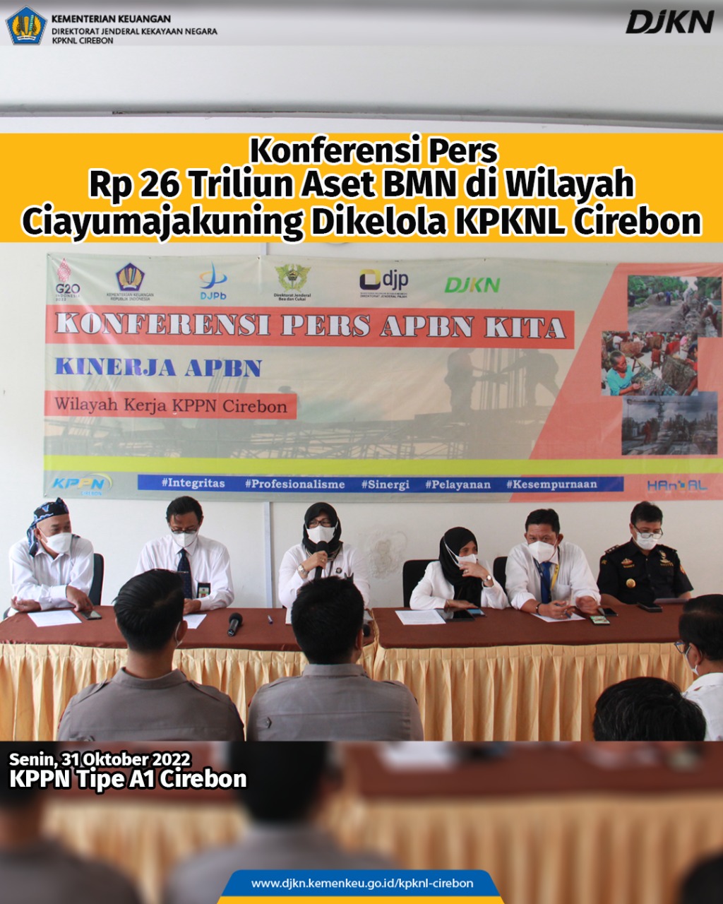 Rp 26 Triliun Aset BMN di Wilayah Ciayumajakuning Dikelola KPKNL Cirebon