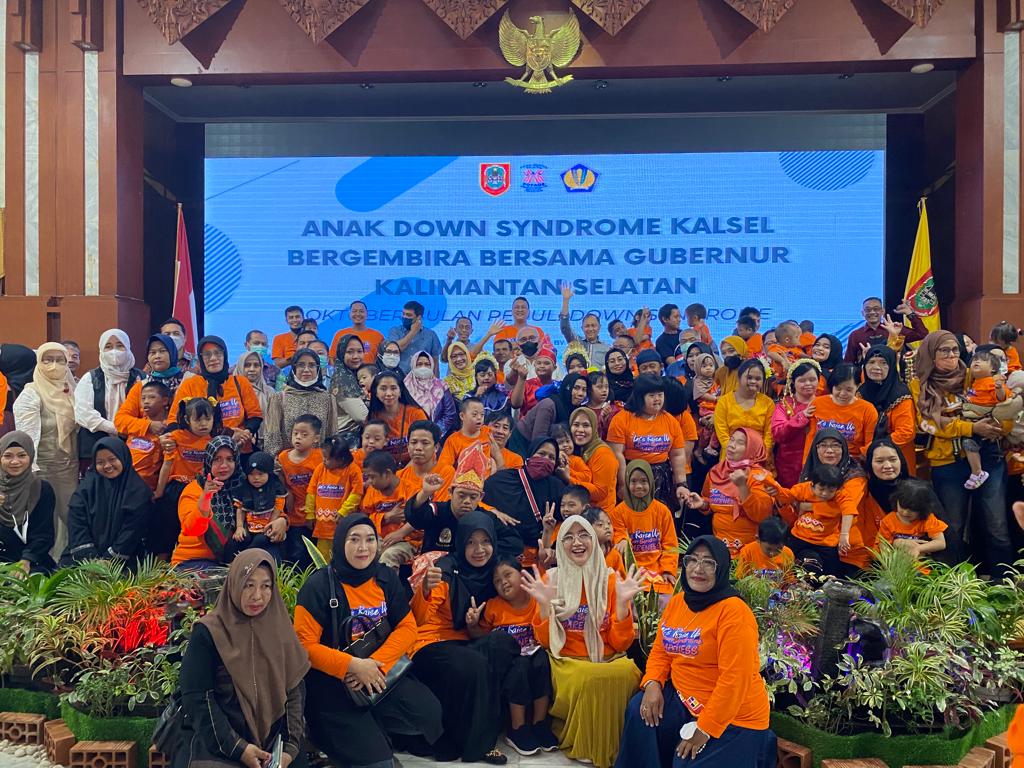Silaturahmi Kemenkeu Satu Bersama Anak Down Syndrome Kalimantan Selatan