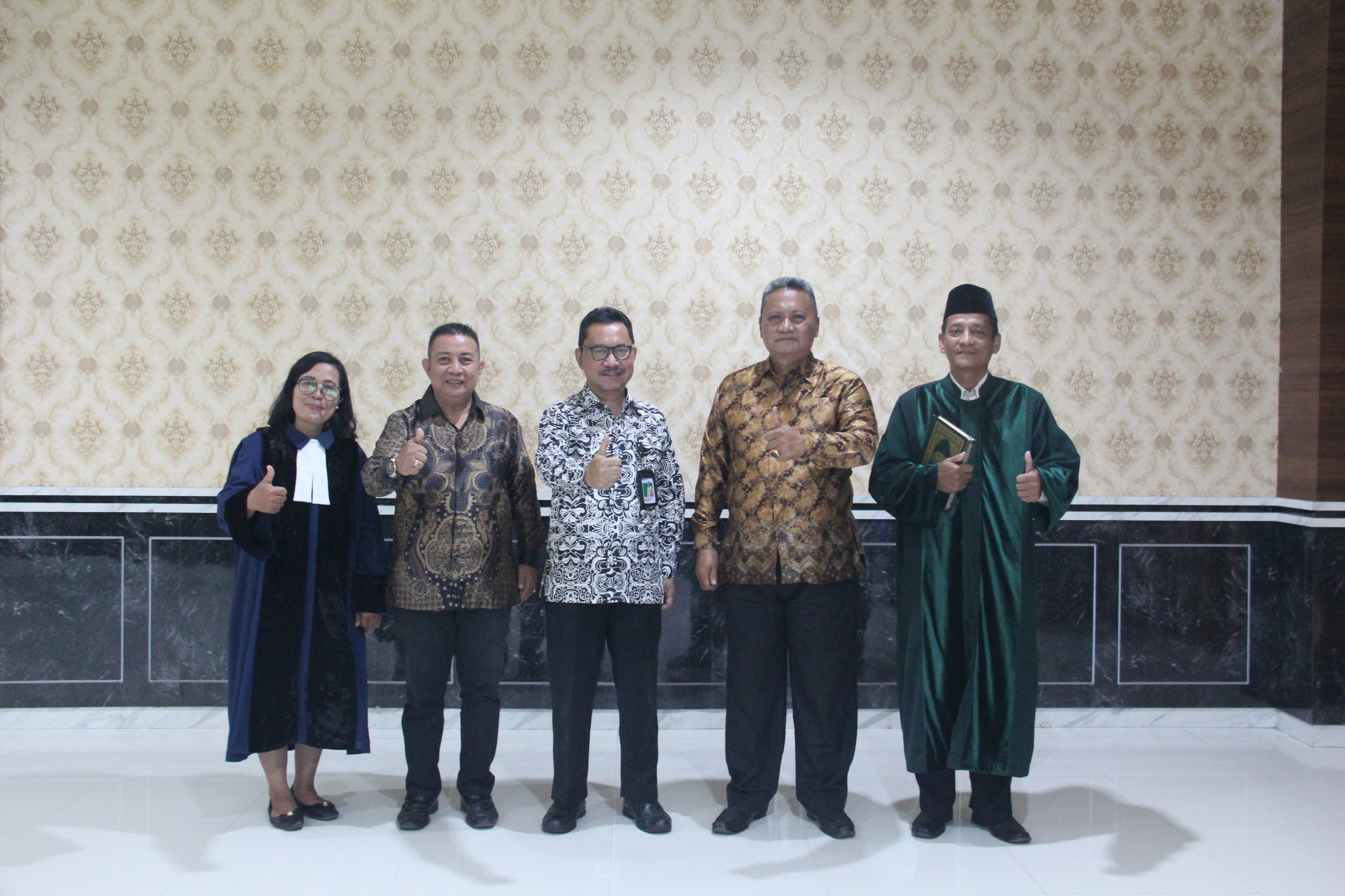 Pelantikan Anggota PUPN Cabang Kalimantan Tengah dari Unsur Kepolisian dan Pemerintah Daerah