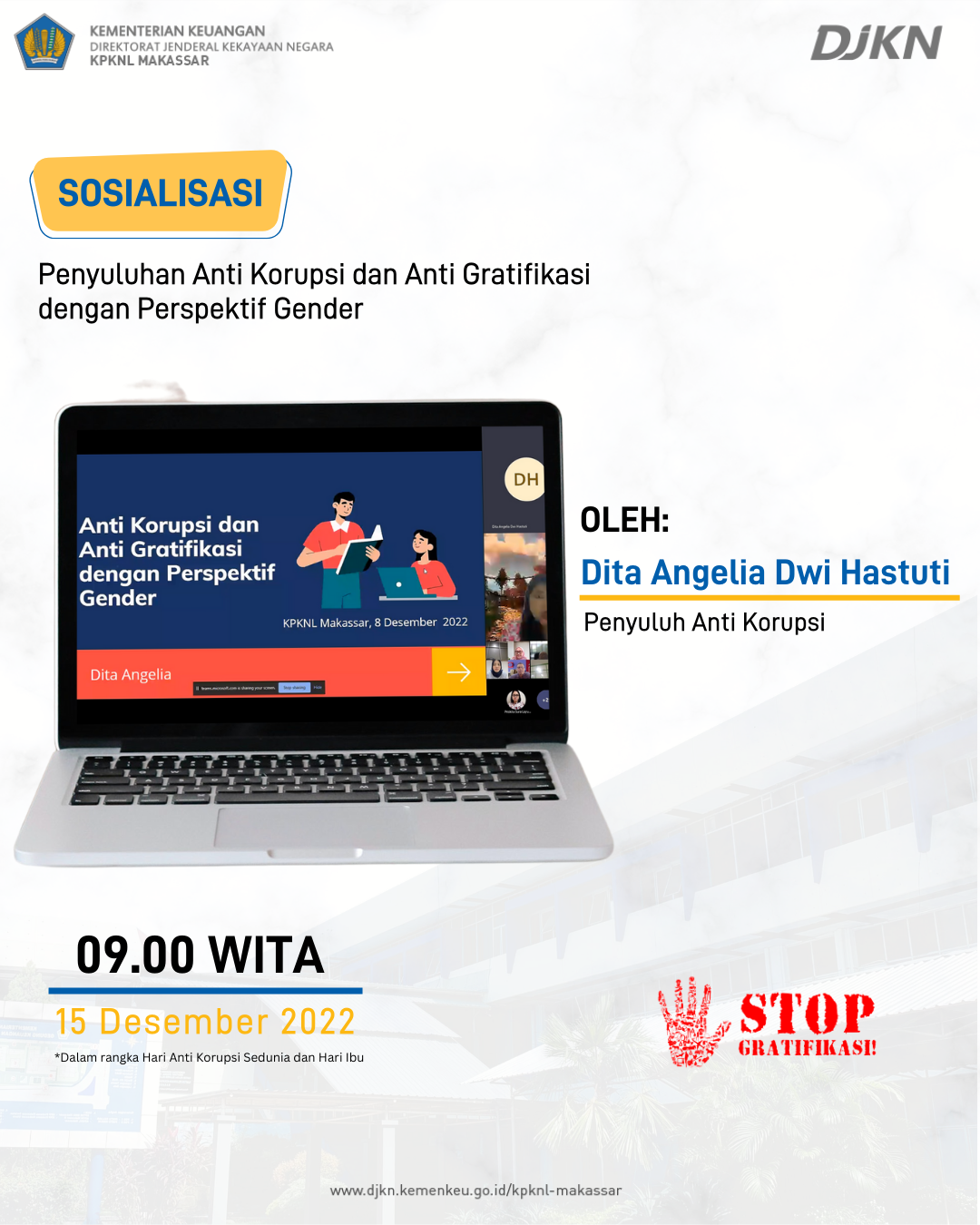 Anti korupsi dan Anti Gratifikasi dengan Prespektif Gender