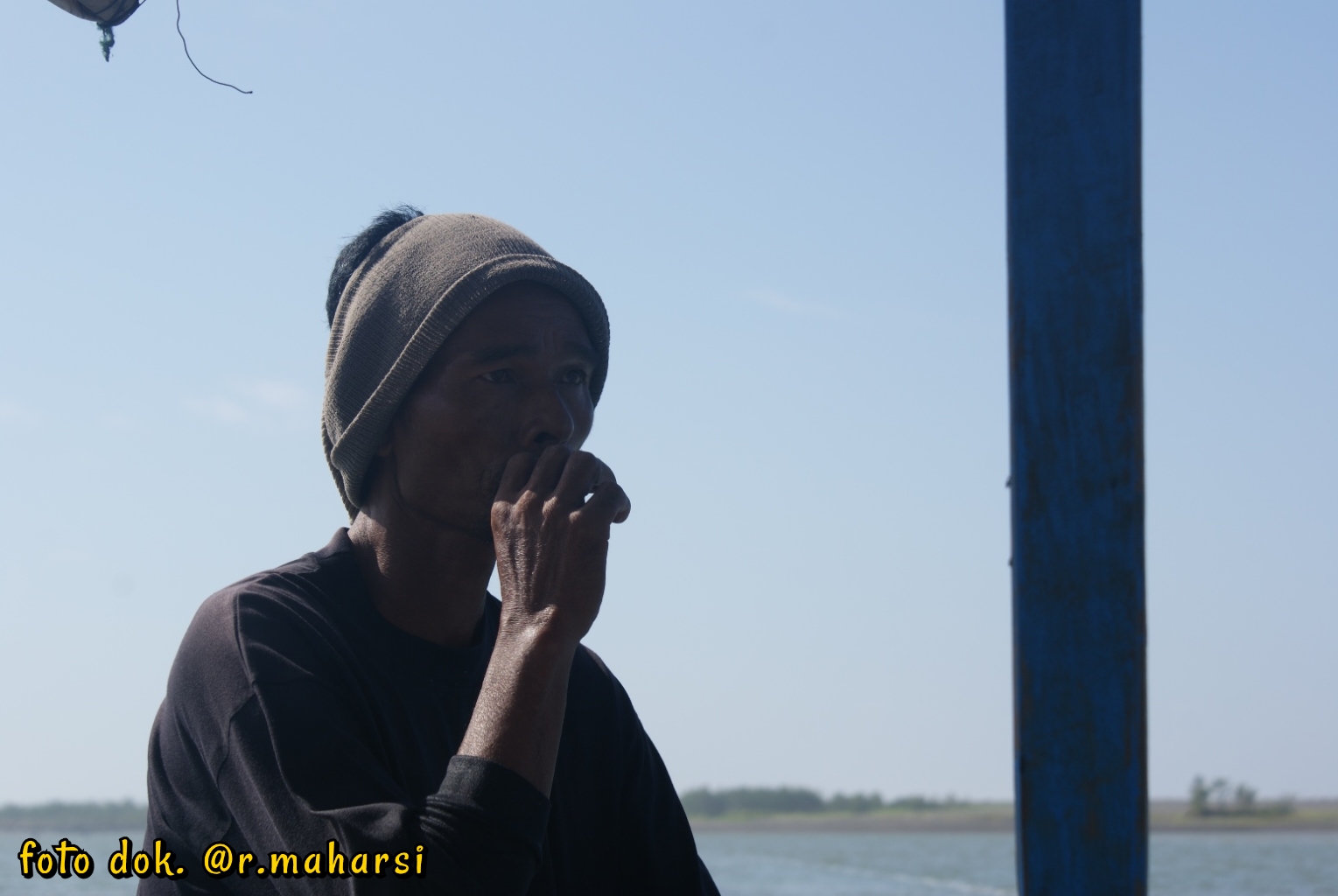 Kisah Optimisme Penarik Kapal Motor Pulau Liwungan 