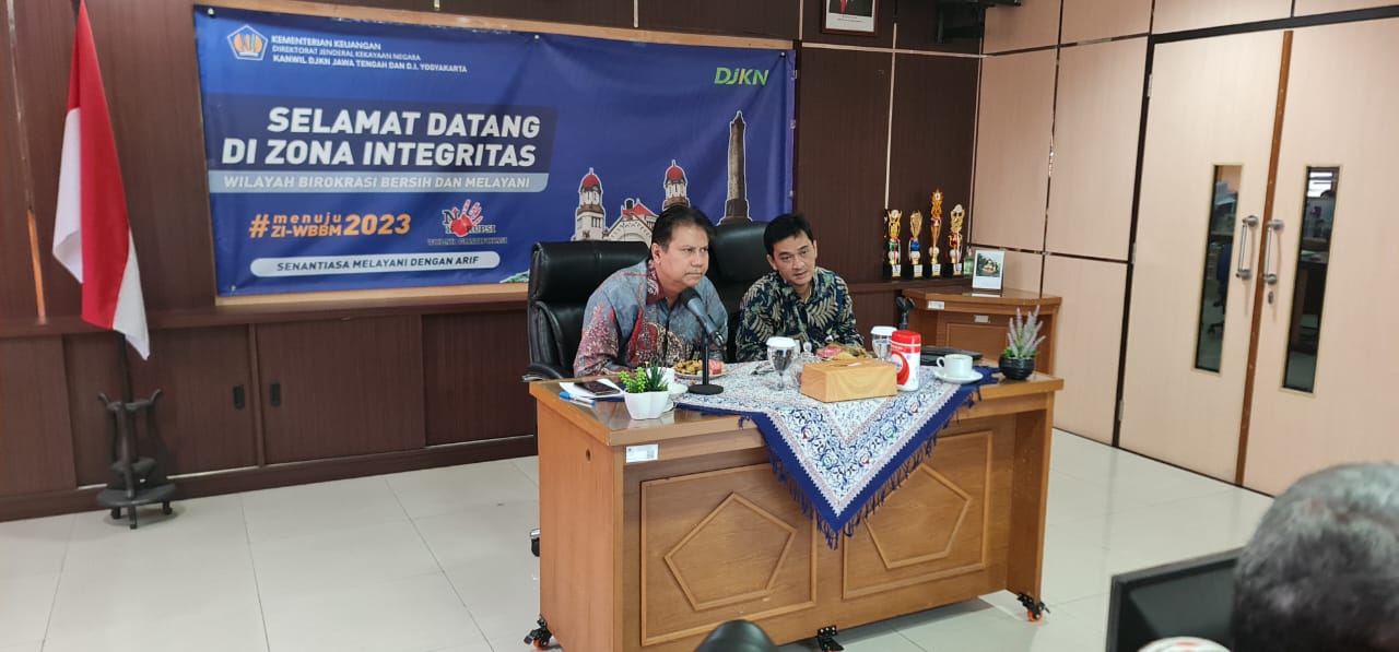 Sosialisasikan Implementasi Manajemen Kinerja, Sekretariat DJKN Lakukan Kunjungan Kerja ke Kanwil DJKN Jateng dan DIY