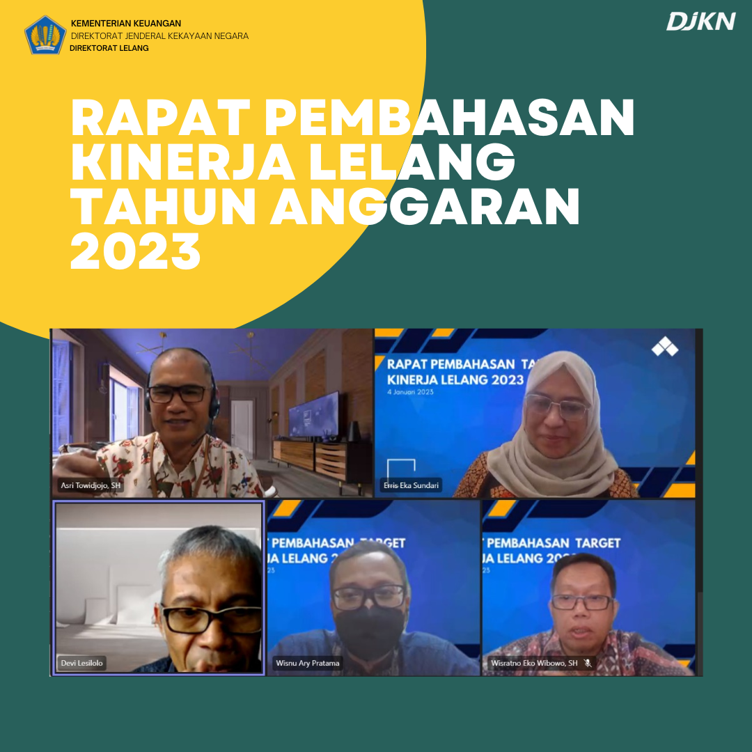 Sambut Tahun 2023, Direktorat Lelang Susun Target Kinerja yang Challenging dan Berkualitas