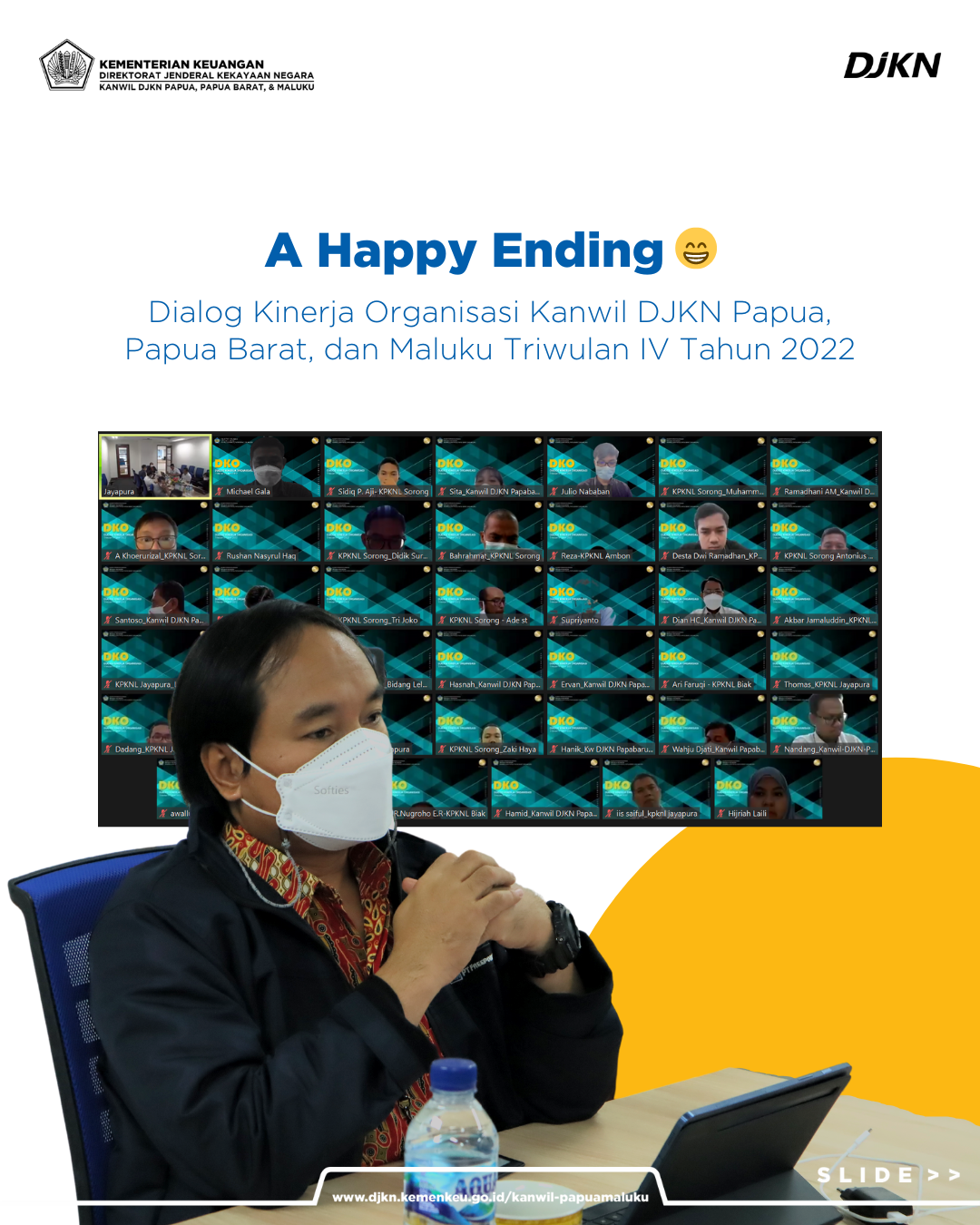 A Happy Ending: Dialog Kinerja Organisasi Triwulan IV Tahun 2022