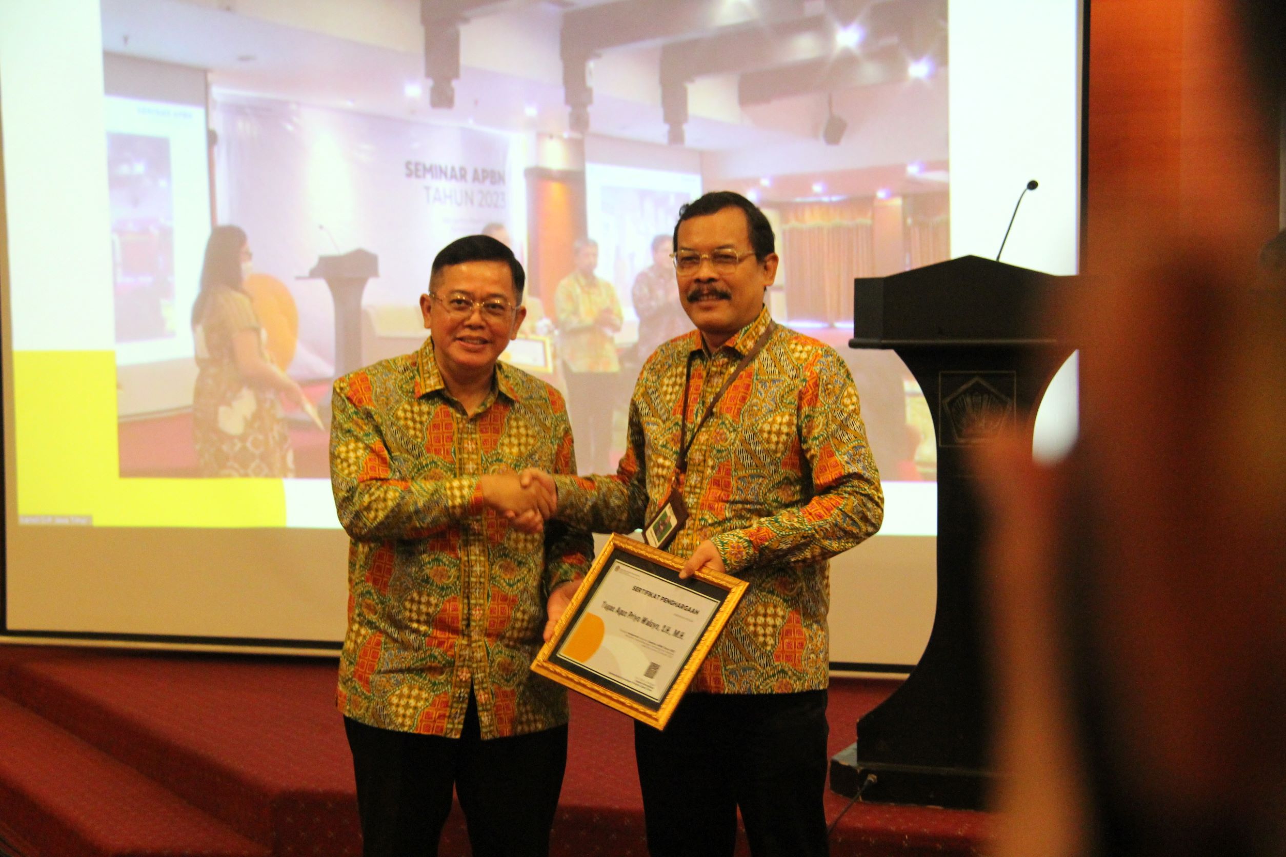 Seminar APBN Tahun 2023, APBN Jamin Kesinambungan Pembangunan Nasional
