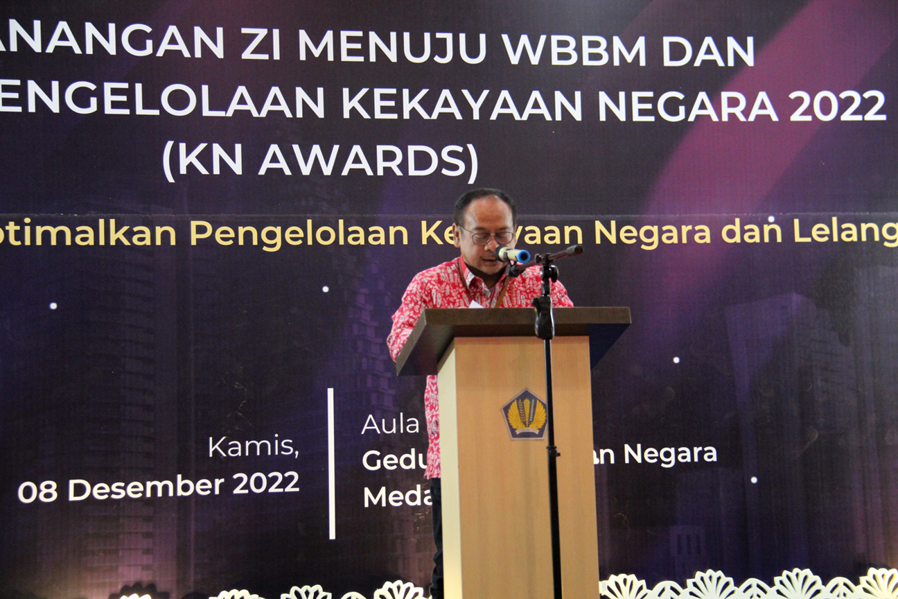 Kanwil DJKN Sumatera Utara adakan Pencanangan WBBM dan Kekayaaan Negara Awards 