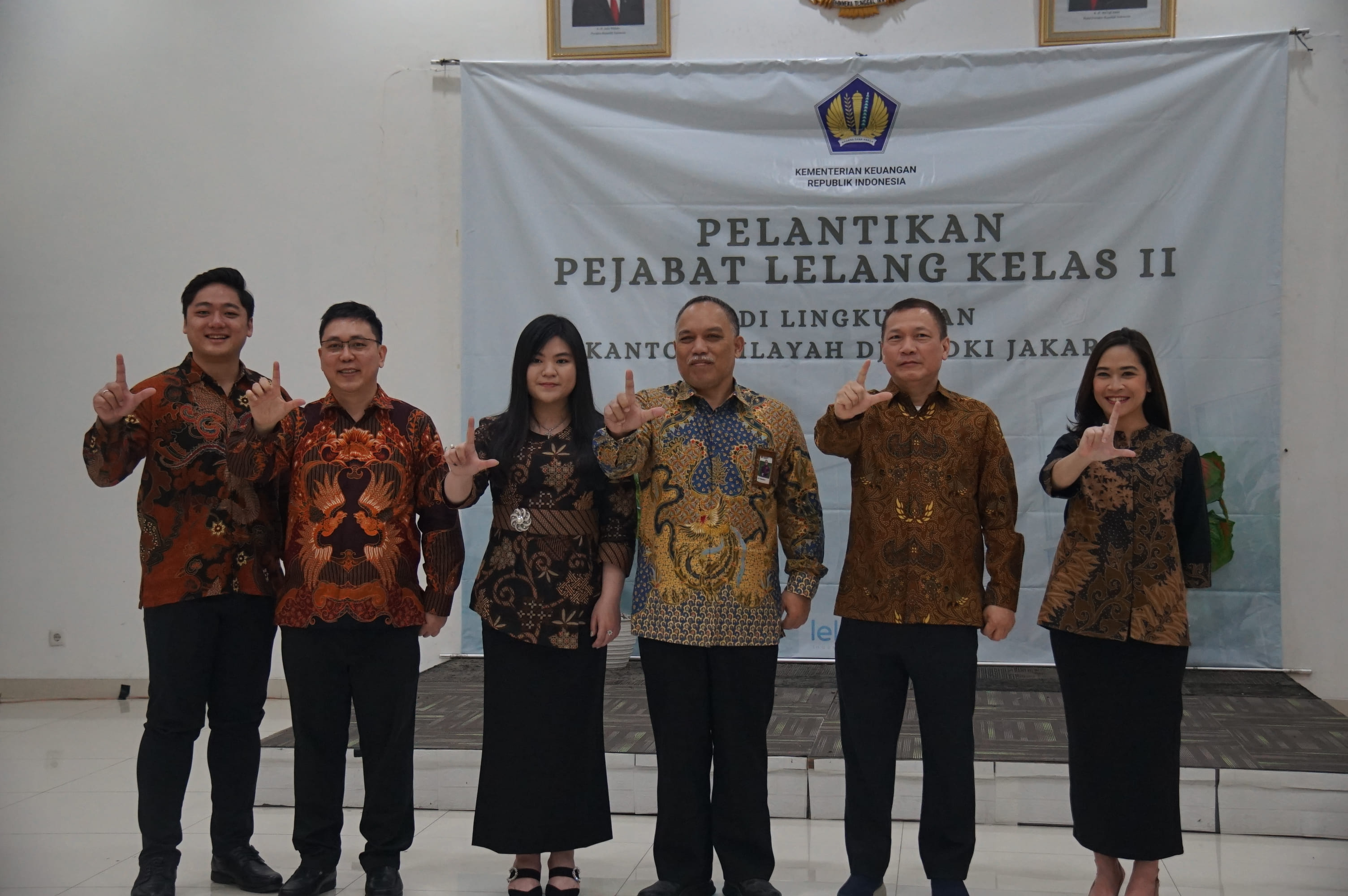 Pelantikan dan Pengambilan Sumpah Pejabat Lelang Kelas II pada Kanwil DJKN DKI Jakarta