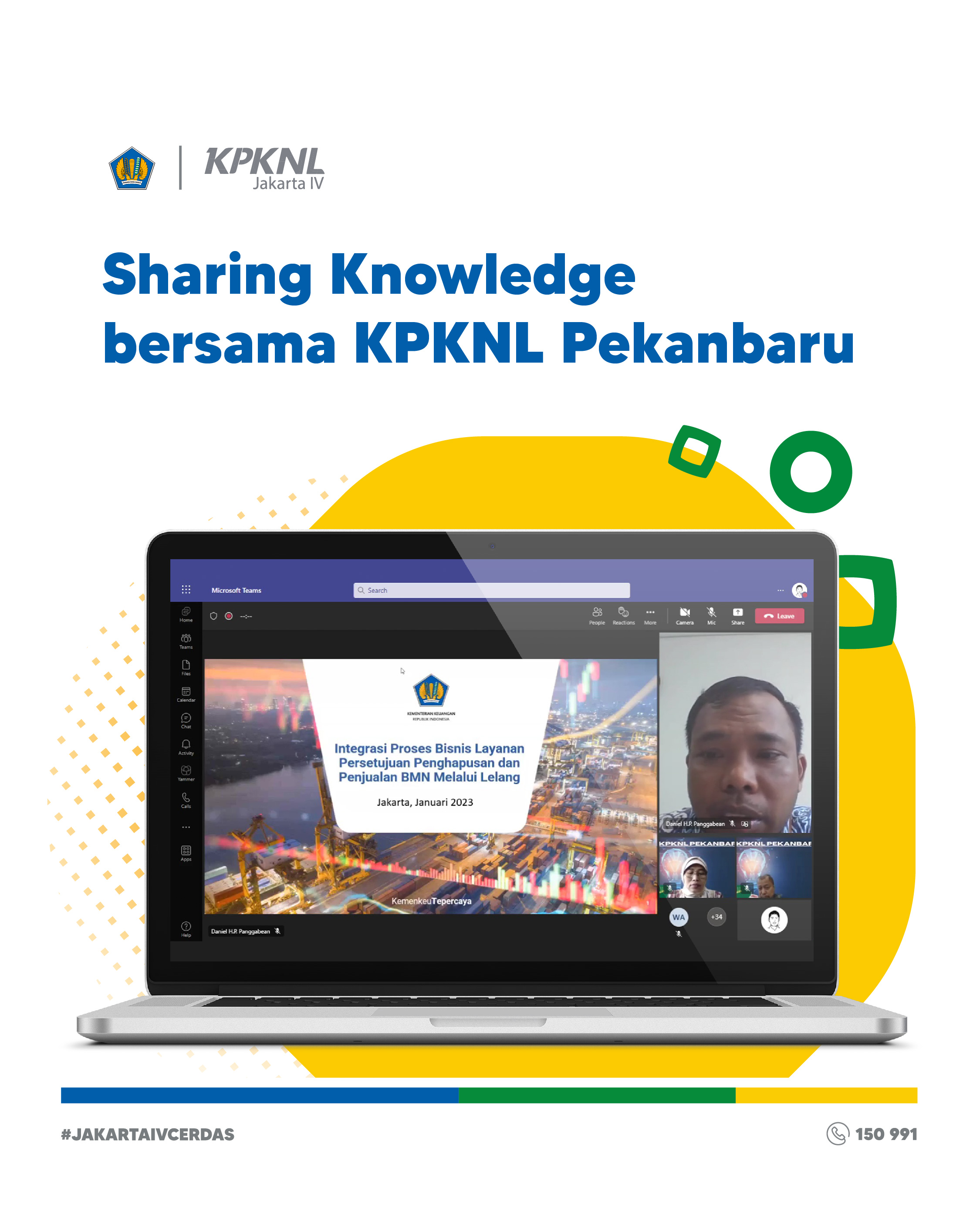Sharing Knowledge Integrasi Proses Bisnis dalam Jumat Bertutur KPKNL Pekanbaru