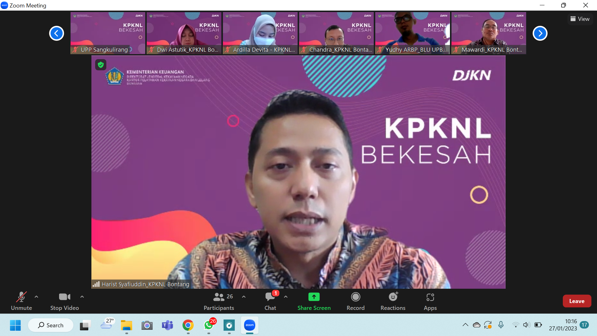 Kembali Menjalin Kisah Melalui Kegiatan KPKNL Bekesah