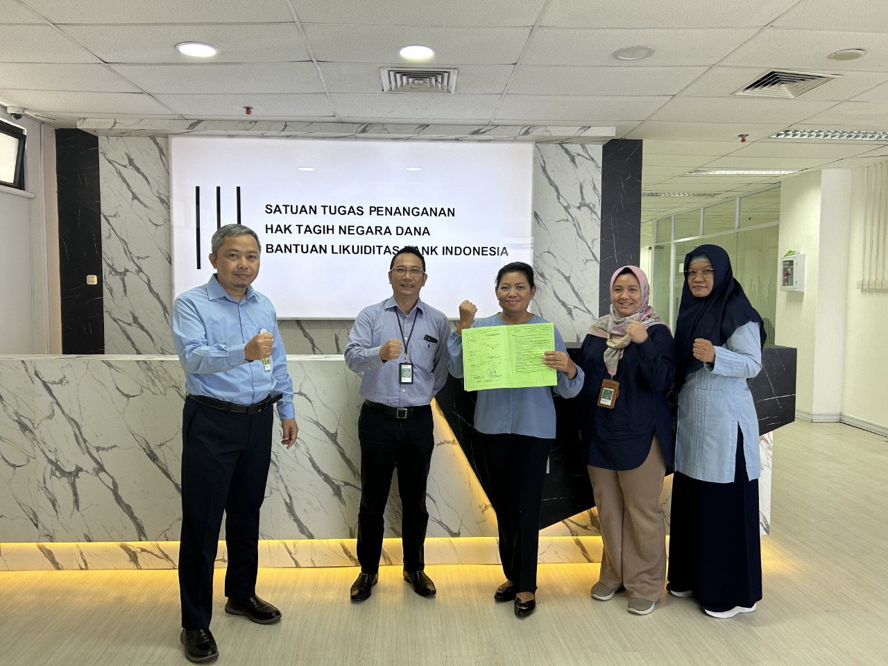 Amankan Aset Properti, Direktorat PKN Terima Sertipikat dari KPKNL Bogor