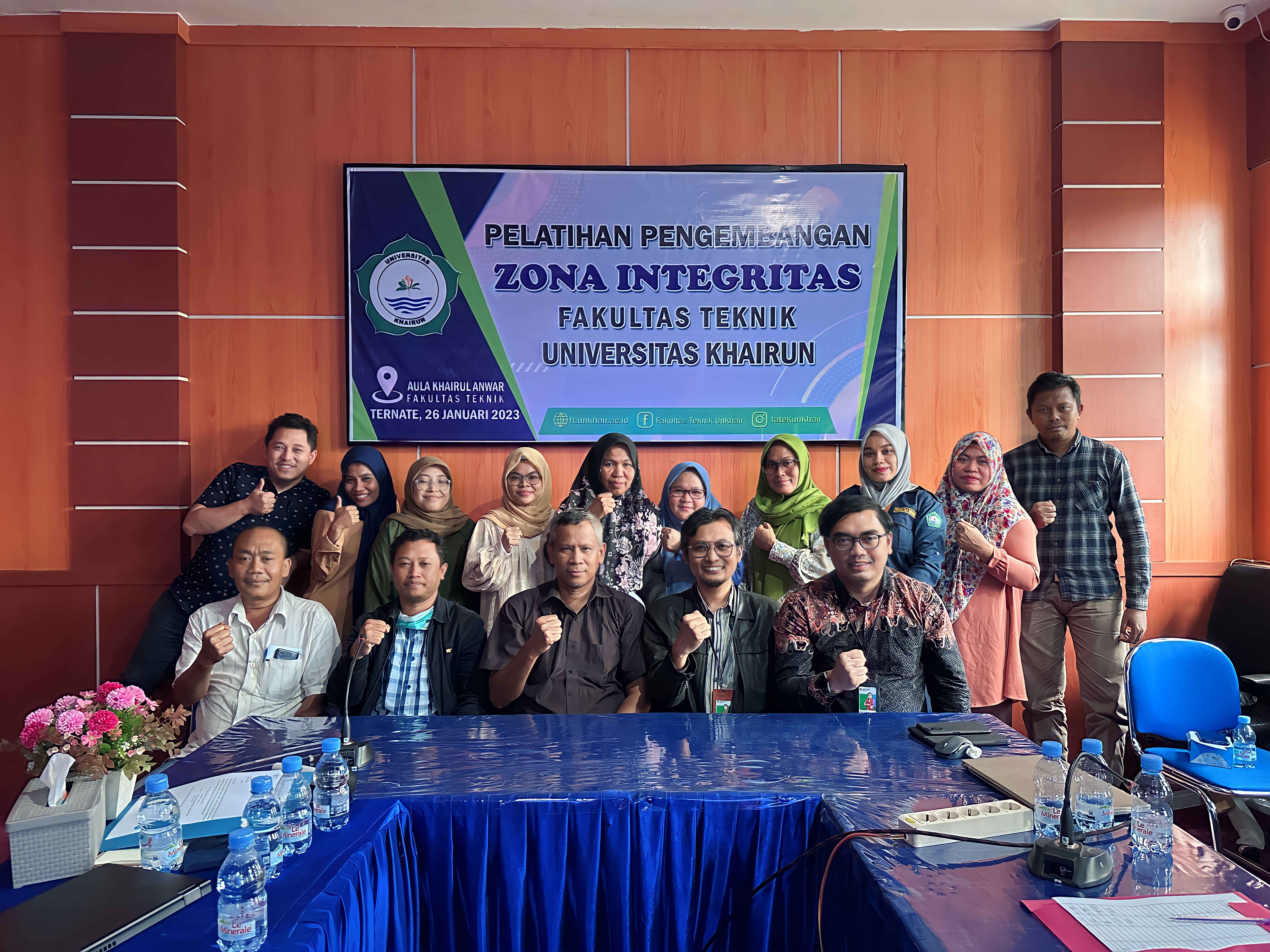 Pembangunan Zona Integritas Menuju WBK/WBBM pada Fakultas Teknik Universitas Khairun