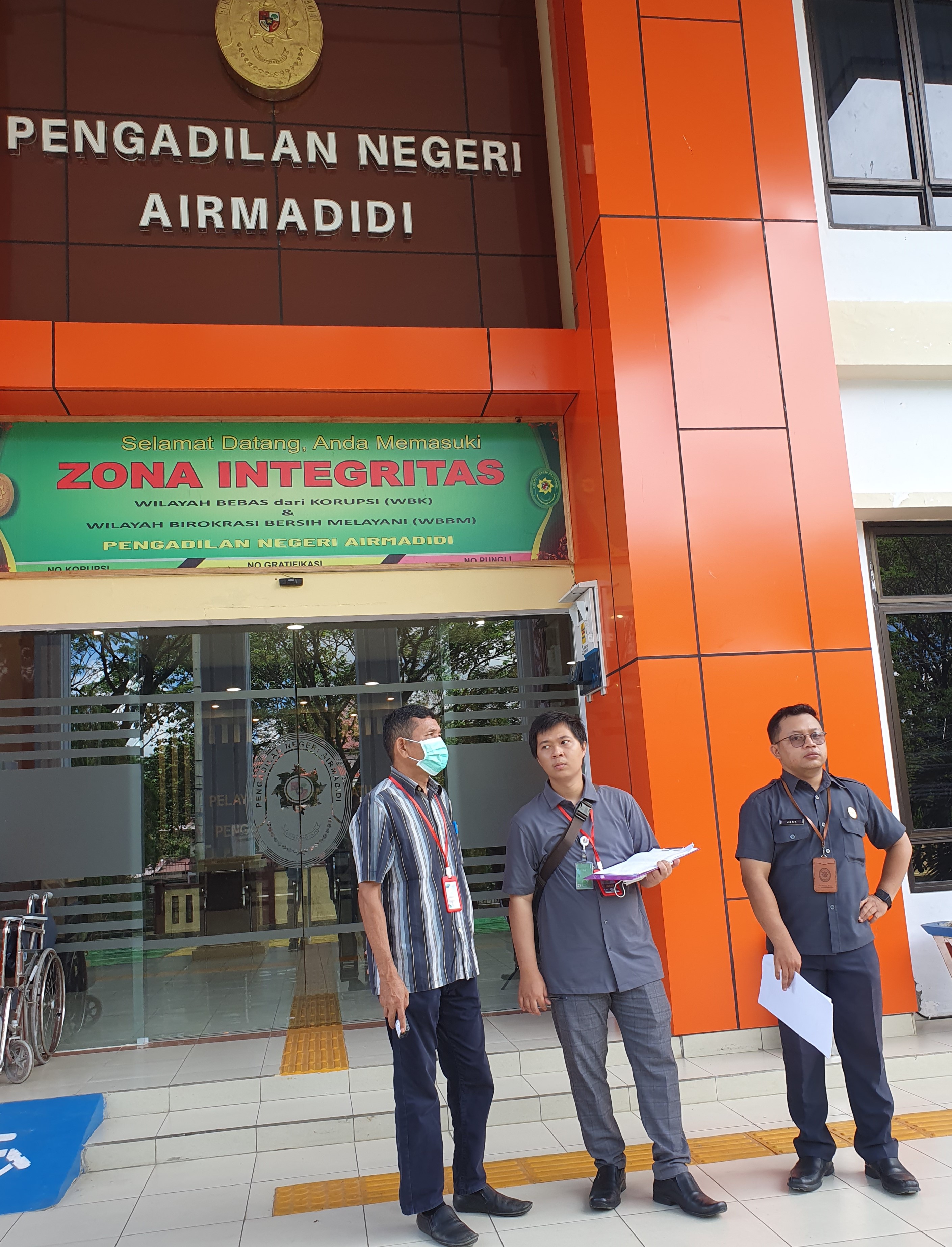 Pengukuran Tanah dan Bangunan Gedung Pengadilan Negeri Airmadidi
