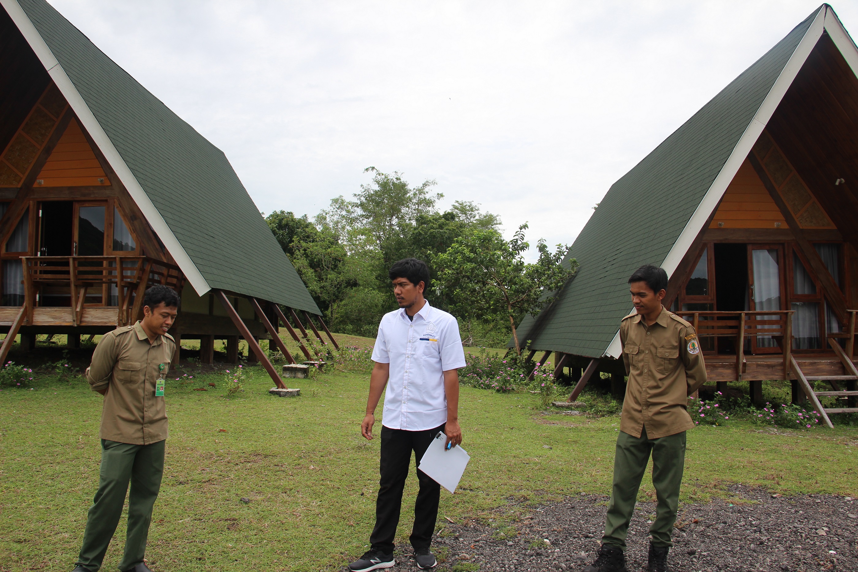 KPKNL Bima Dukung Optimalisasi BMN Untuk Mendukung Pengembangan Ekosistem Wisata Melalui Penilaian Sewa Guest House Milik BTN Tambora