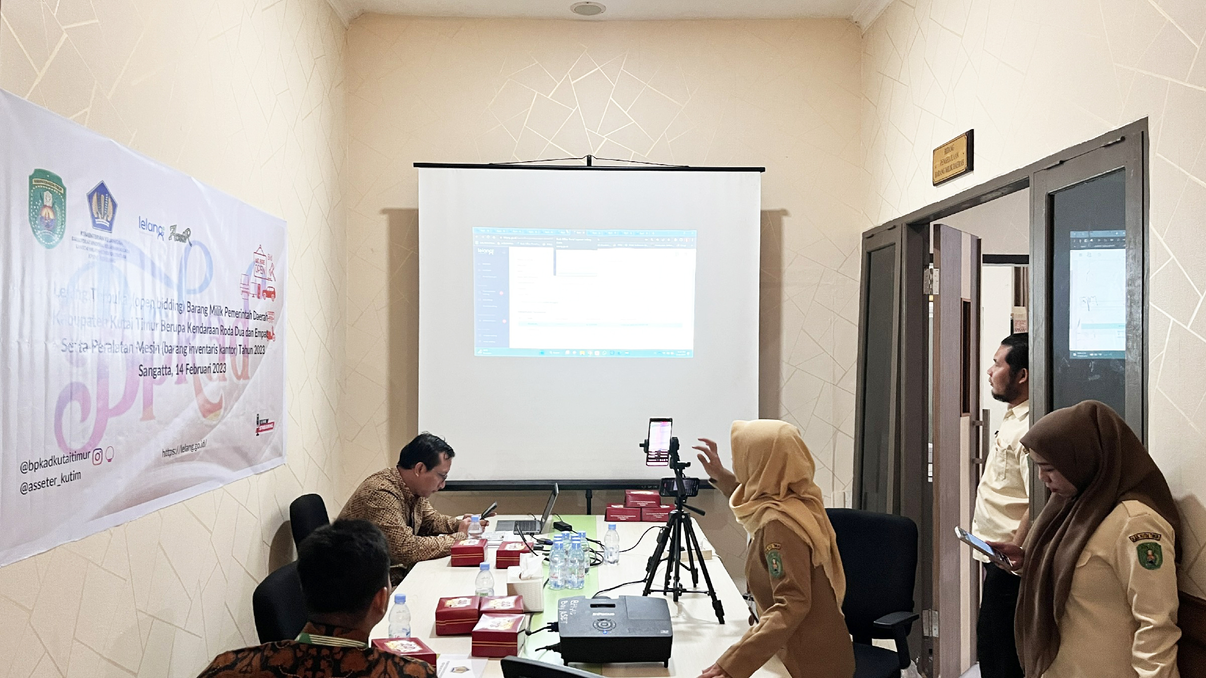 Lelang Aset, BPKAD Kutai Timur Raup Rp1 Miliar