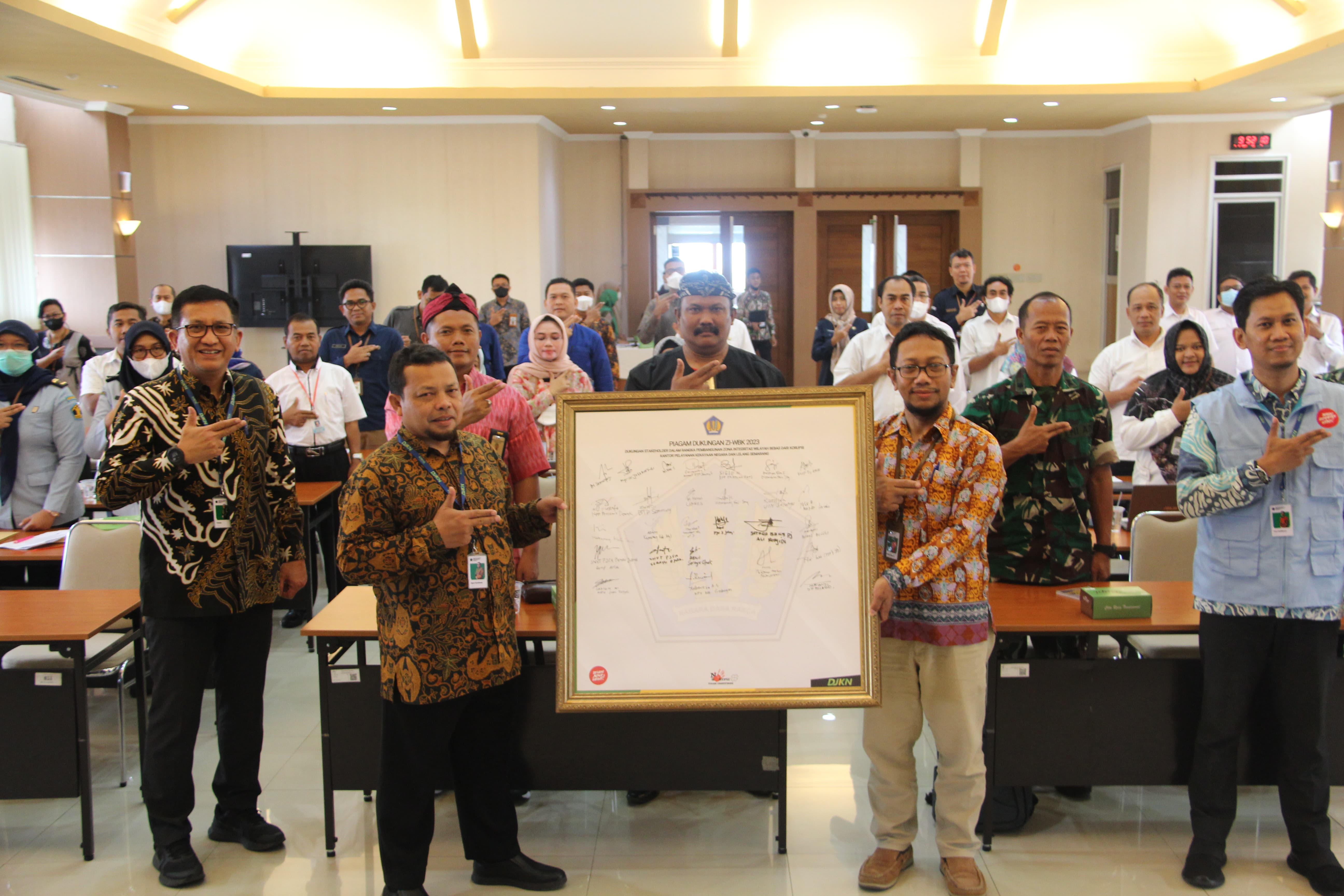 Percepat Sertipikasi BMN Berupa Tanah Tahun 2023, KPKNL Semarang Selenggarakan Rapat Koordinasi Dengan Satuan Kerja 