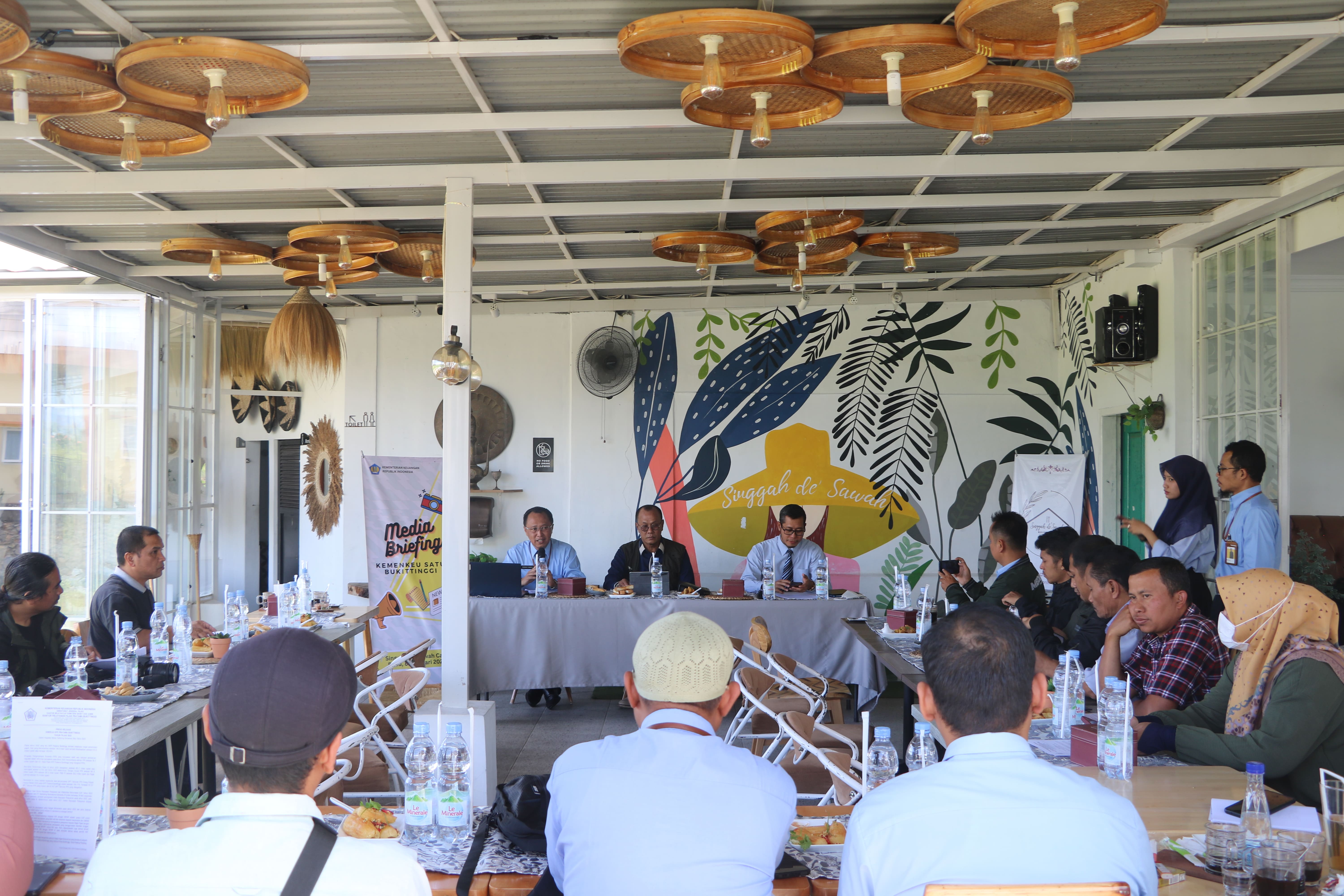Adakan Media Briefing, KPKNL Bukittinggi Paparkan Program Strategis Tahun 2023