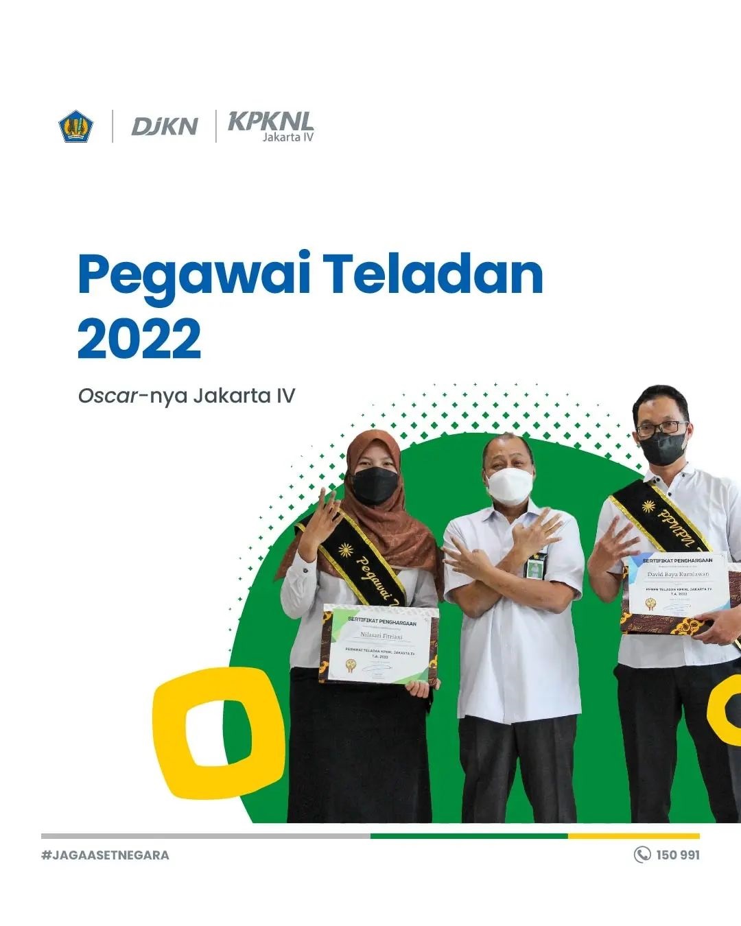 Pemilihan Pegawai Teladan KPKNL Jakarta IV tahun 2022