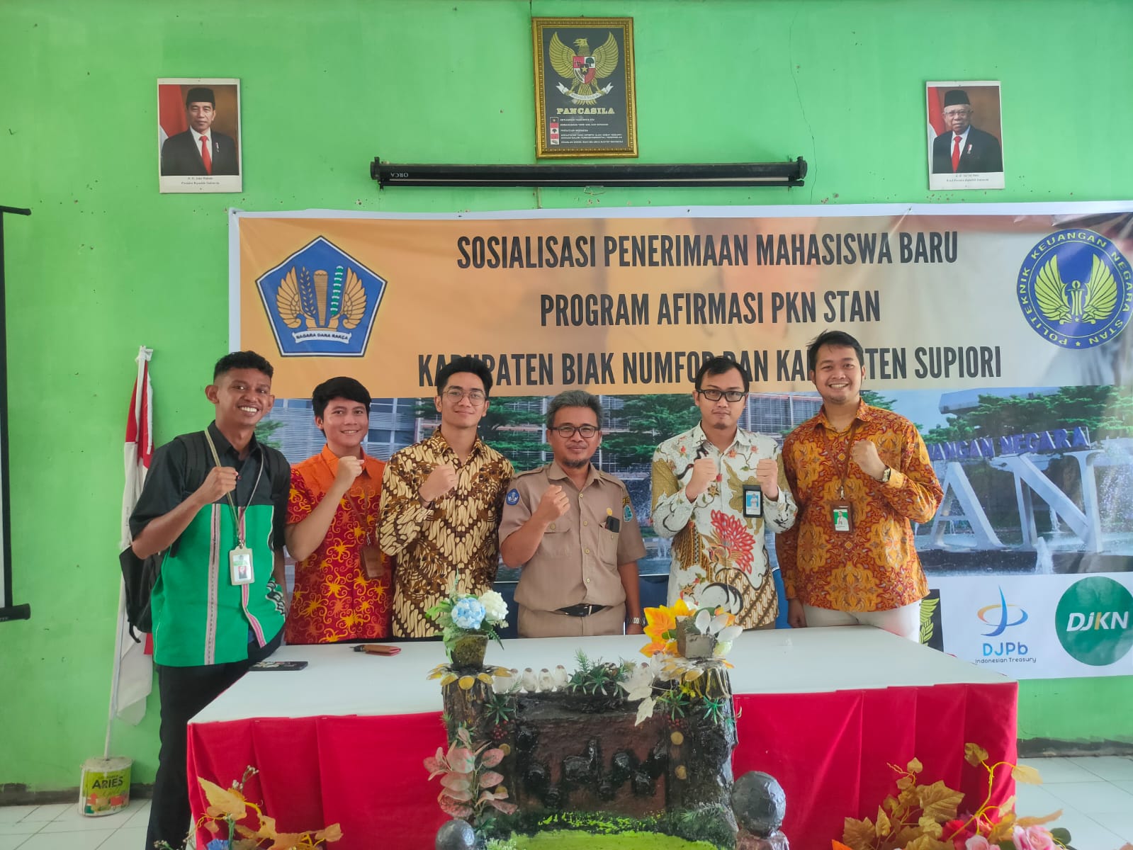 Sosialisasi Program Afirmasi PKN-STAN oleh Kemenkeu Satu Biak