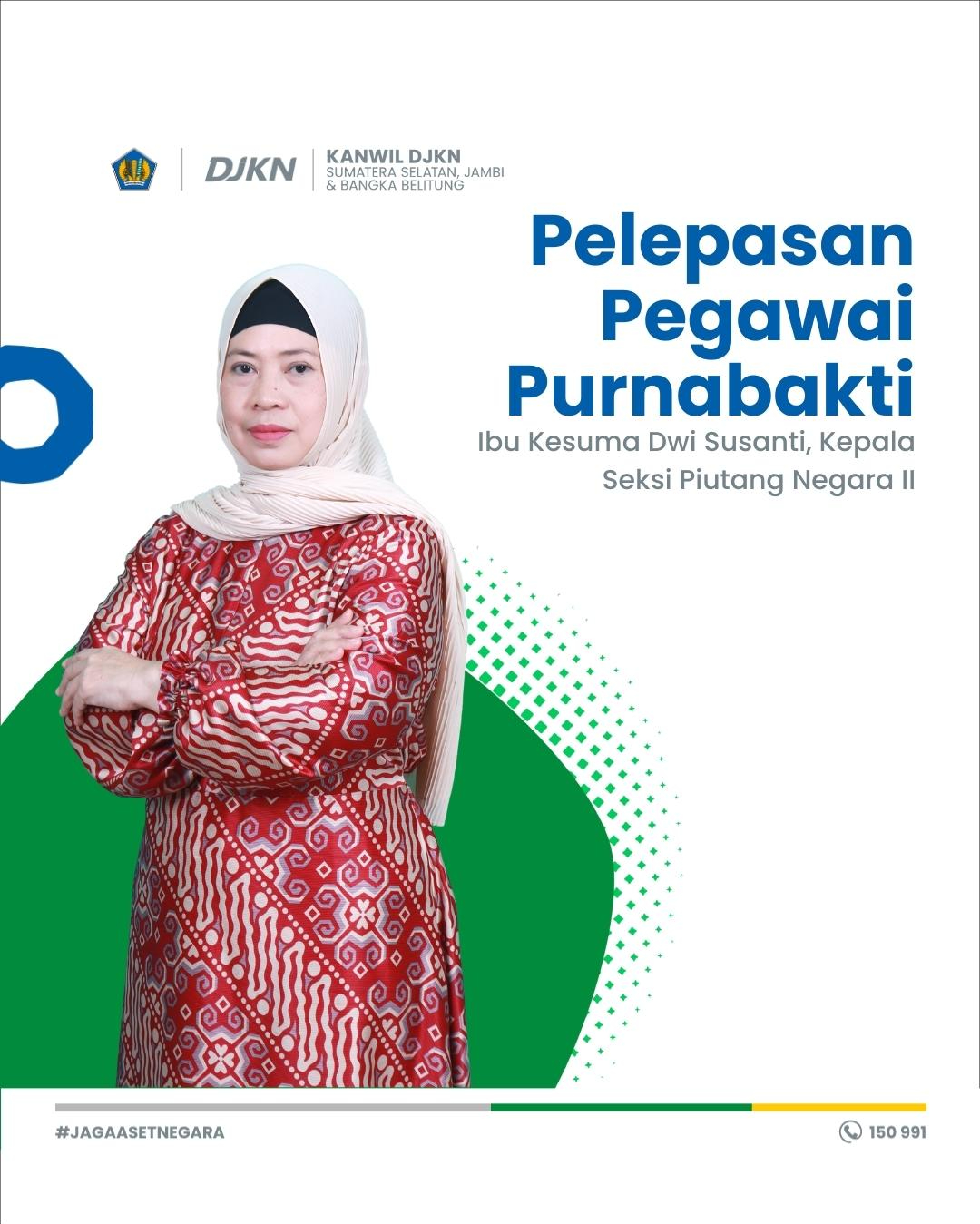 Perpisahan Pegawai Purnabakti Kanwil DJKN Sumsel, Jambi, dan Babel