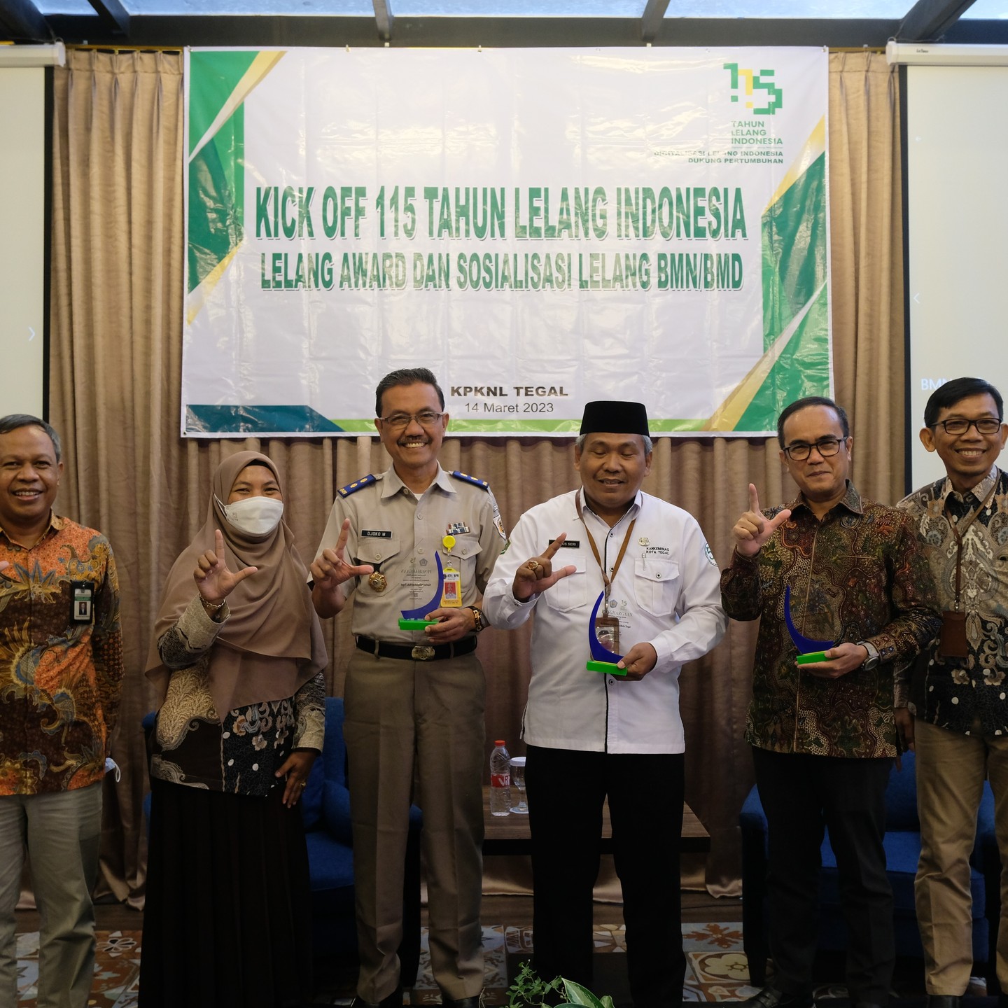 Kick Off 115 Tahun Lelang Indonesia : "Dengan digitalisasi, kompetisi publik dalam Lelang Indonesia sudah sangat transparan"
