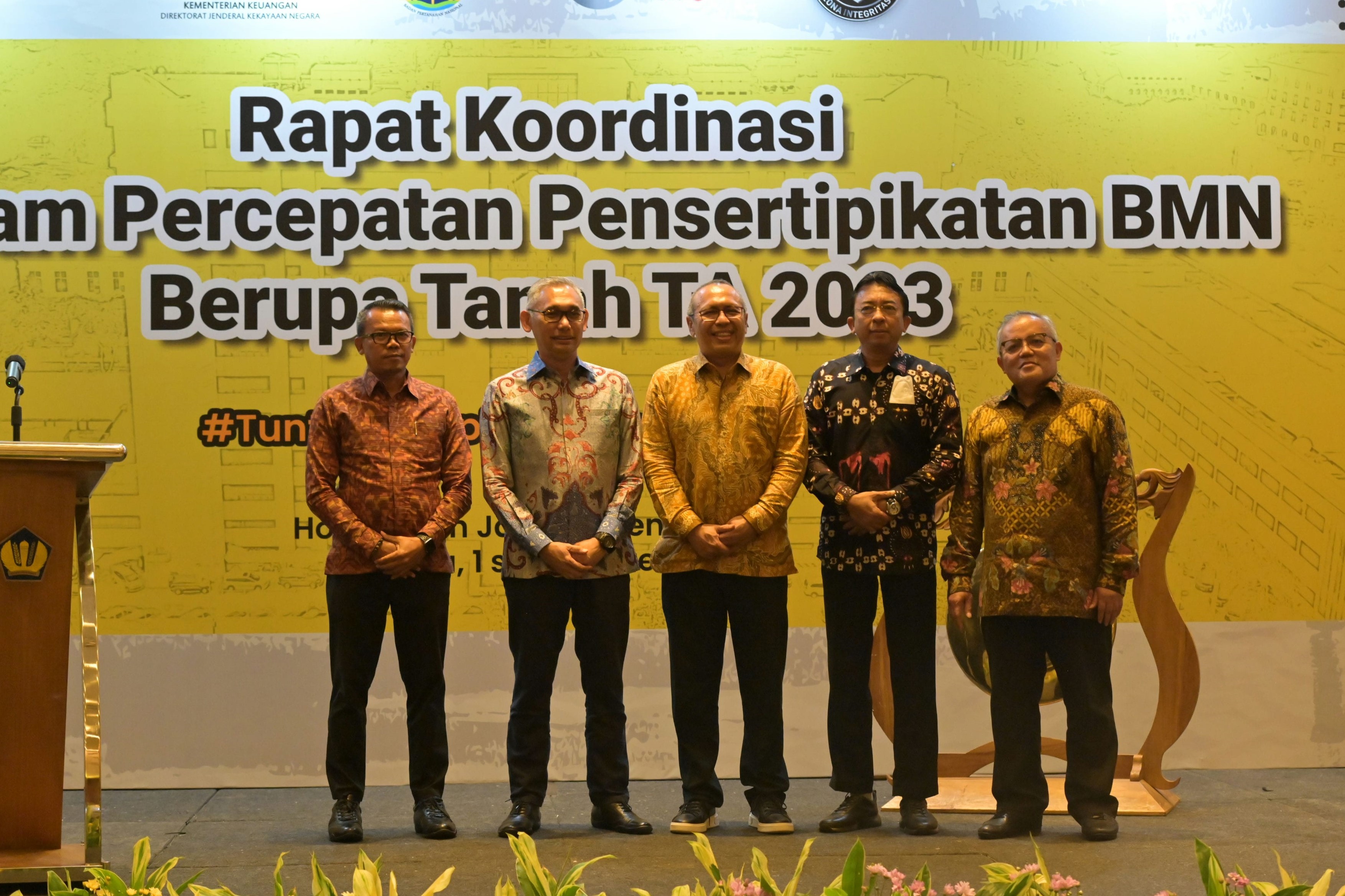 Gelar Rakor Percepatan Sertifikasi BMN Berupa Tanah, DJKN Targetkan Program Sertifikasi Tuntas di Tahun 2023