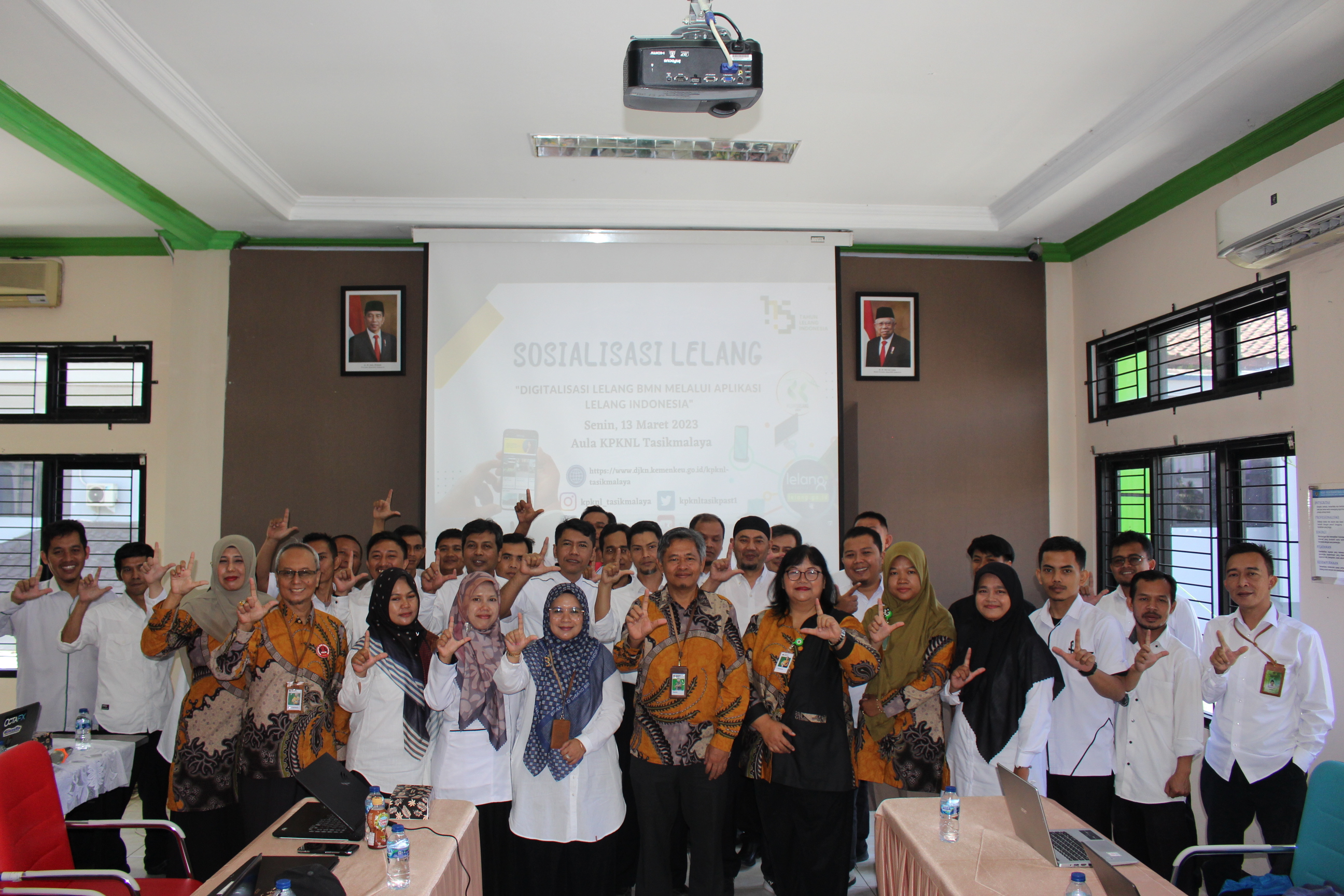 Sosialisasi "Digitalisasi Lelang BMN melalui Aplikasi Lelang Indonesia" di KPKNL Tasikmalaya