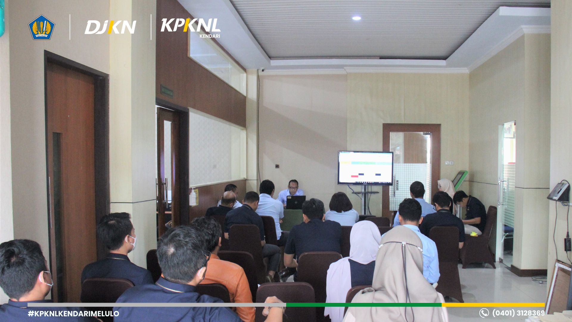 KPKNL Kendari Laksanakan Rapat DKO Triwulan I Tahun 2023