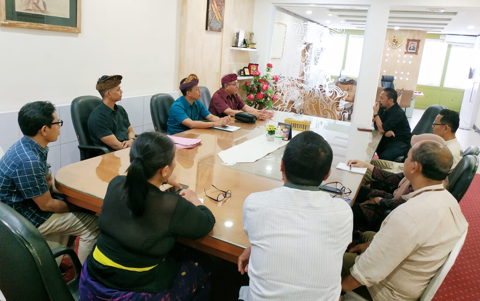 Kunjungan Kepala BPKAD Propinsi Bali