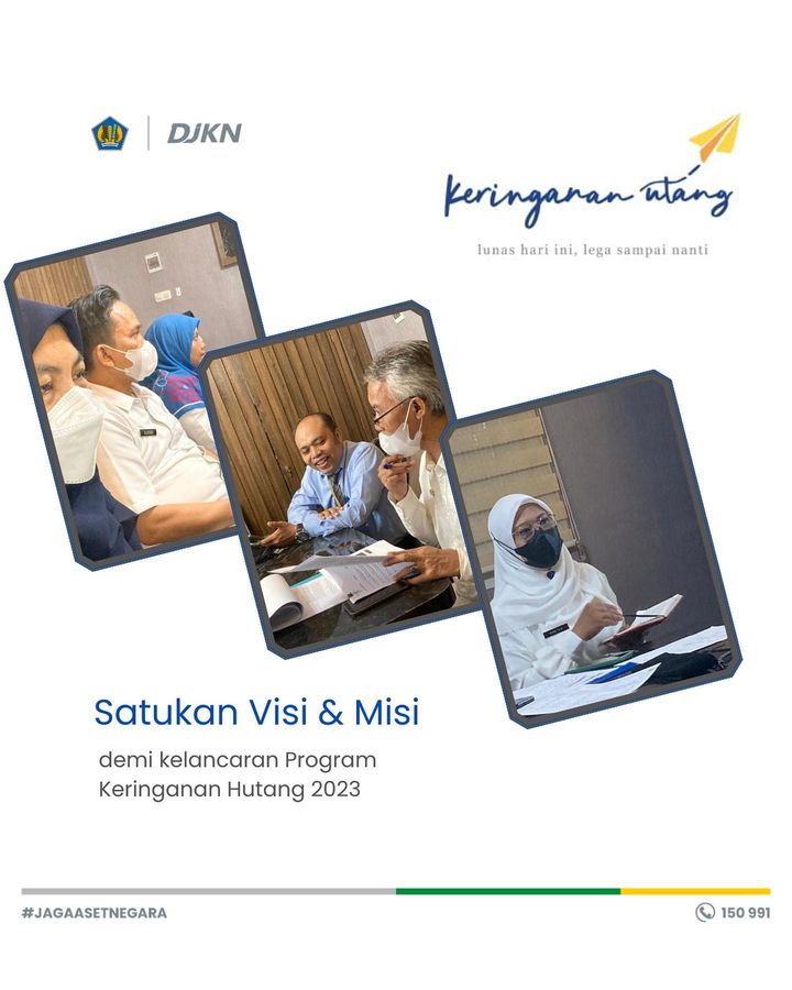 Satukan Visi dan Misi Demi Kelancaran Program Keringanan Utang Tahun 2023