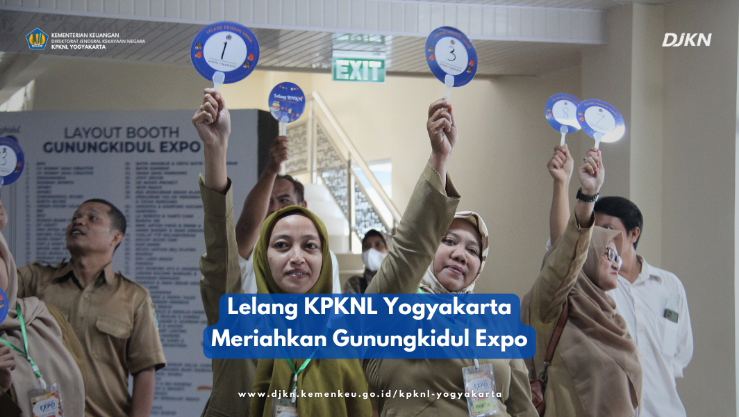 Lelang KPKNL Yogyakarta Meriahkan Gunungkidul Expo