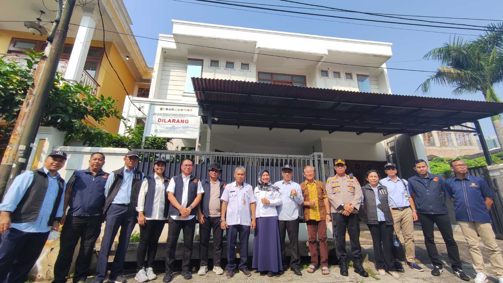 Penyitaan Aset Koruptor di Jakarta Selatan