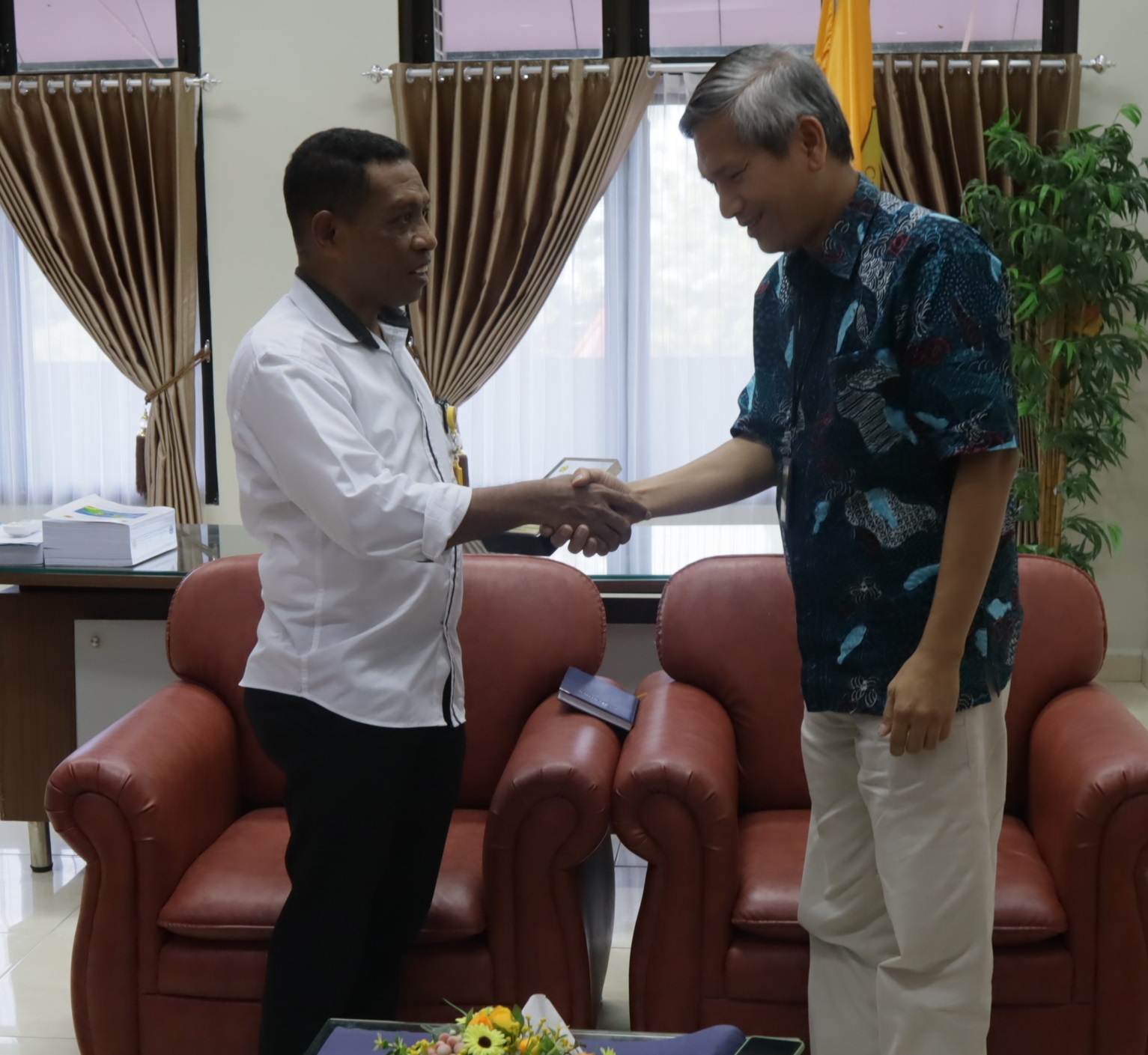 Kunjungan Kerja Kepala Kanwil DJKN Papua, Papua Barat dan Maluku ke Universitas Cenderawasih