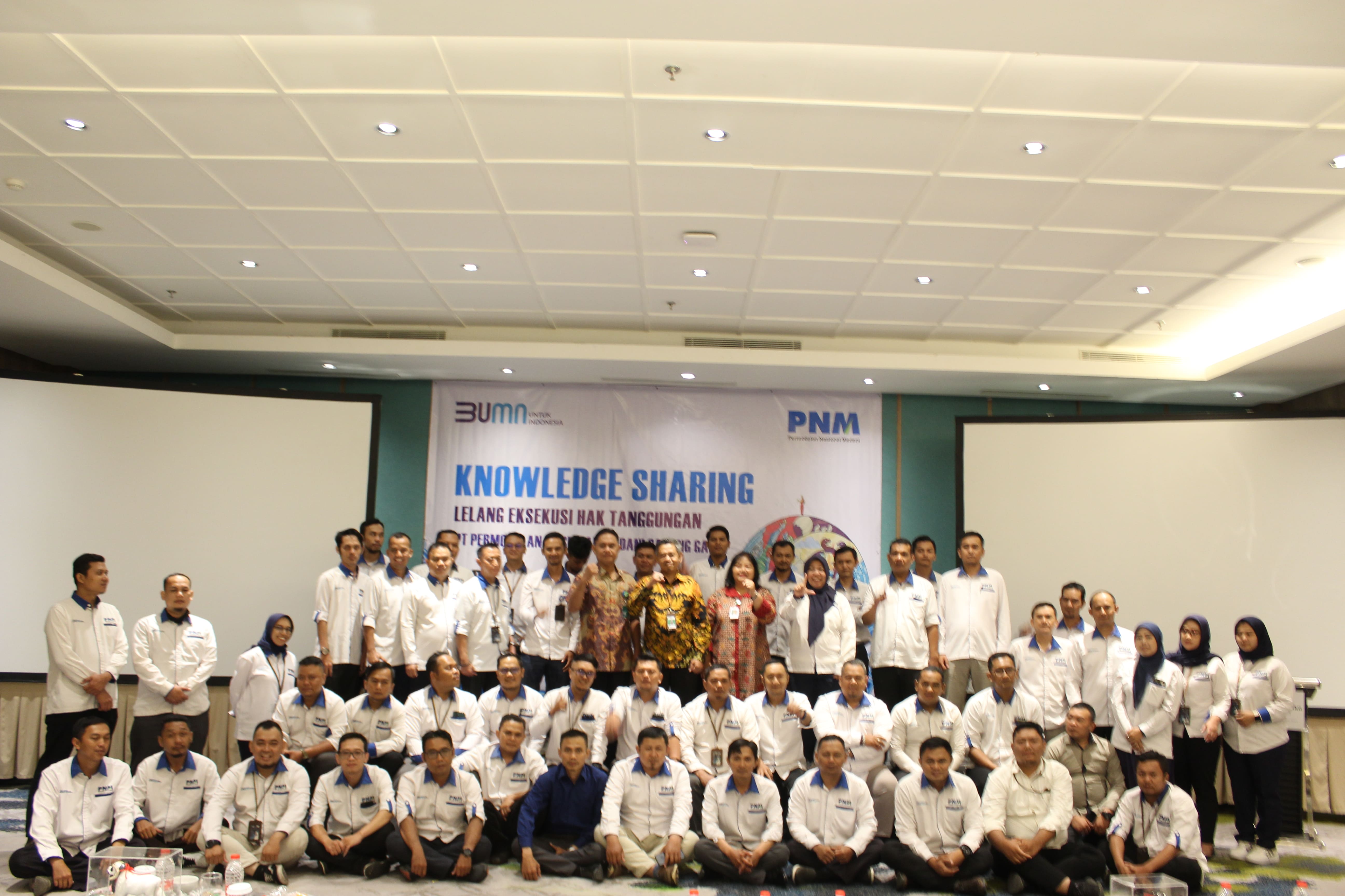 Memasyarakatkan Lelang melalu Knowledge Sharing kepada PNM Cabang Garut