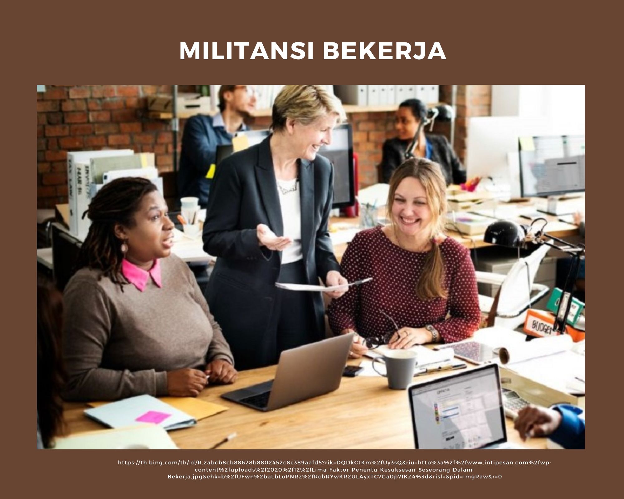 Jaga Militansi Bekerja, Jangan Pernah Bekerja Biasa