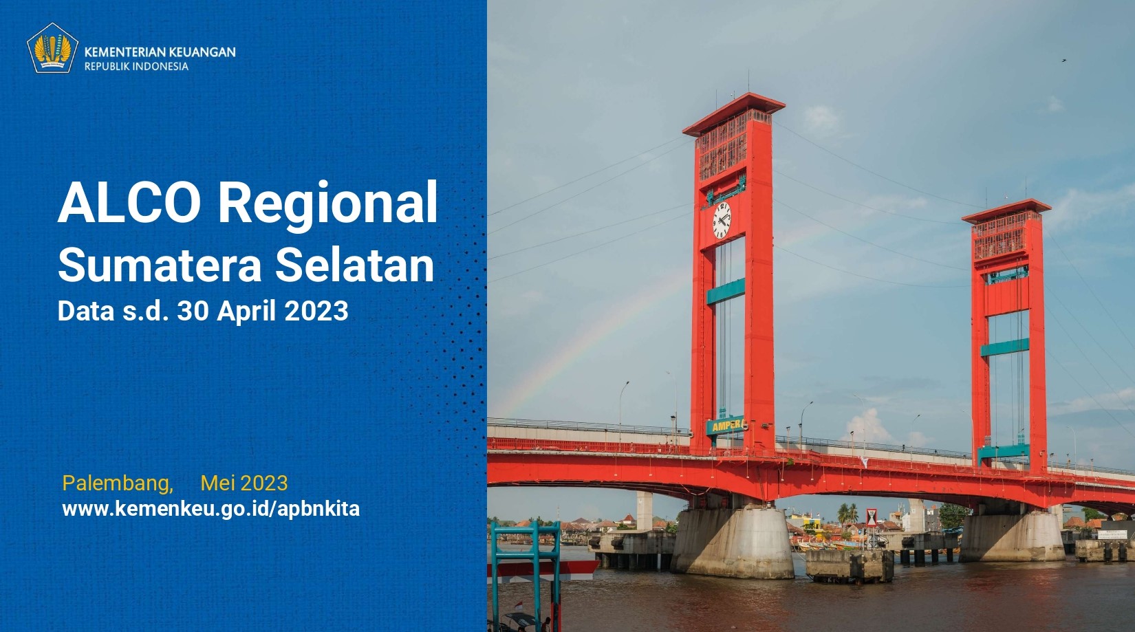 Pendapatan PNBP Sumatera Selatan Naik 12,79%, Belanja Kementerian/Lembaga Tumbuh 5,2%