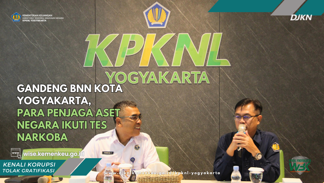 Gandeng BNN Kota Yogyakarta, Para Penjaga Aset Negara Ikuti Tes Narkoba
