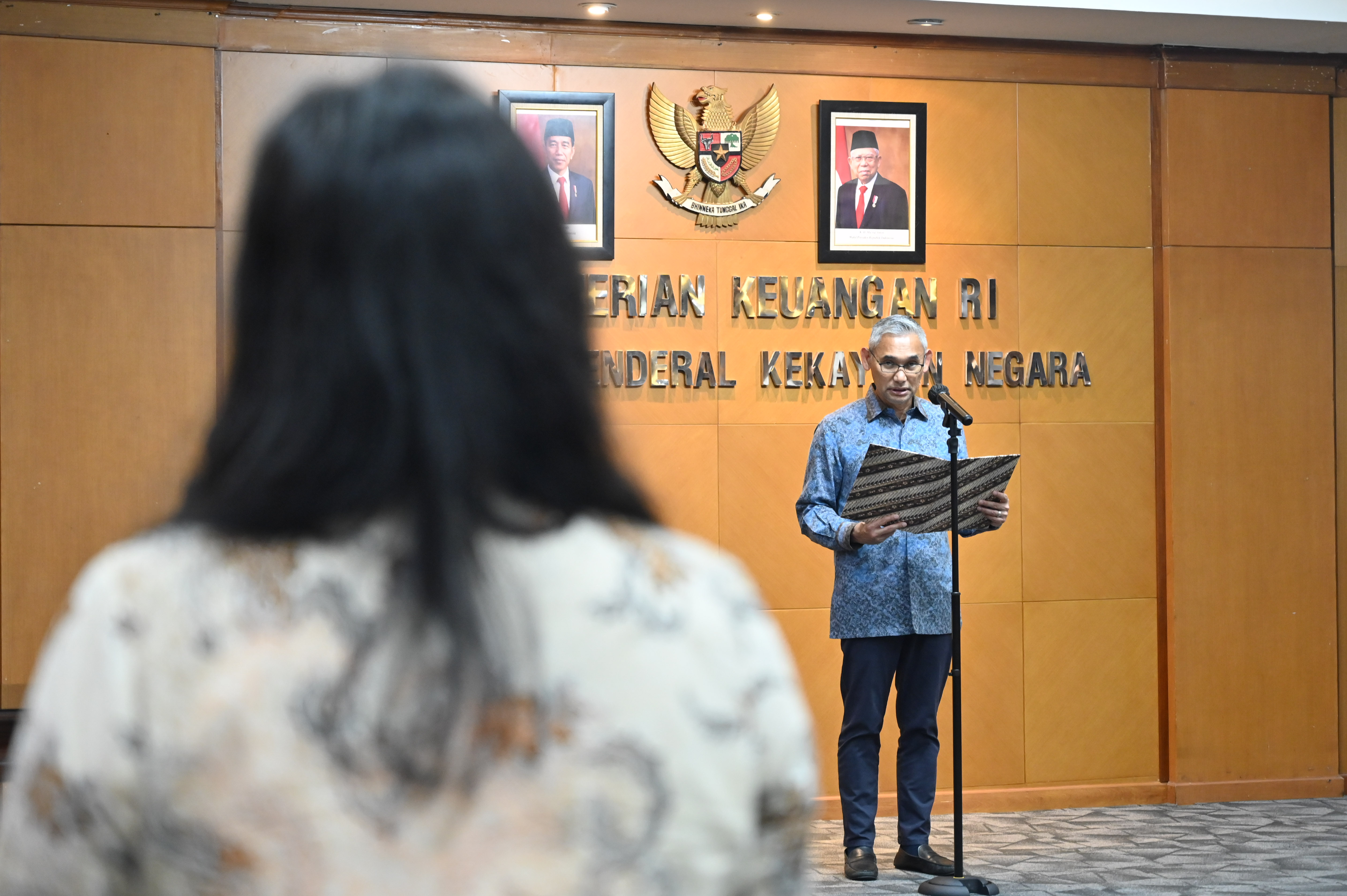 Dirjen KN Lantik 19 Pejabat Fungsional Pelelang: Amanah yang Diemban Harus Dapat Dipertanggungjawabkan