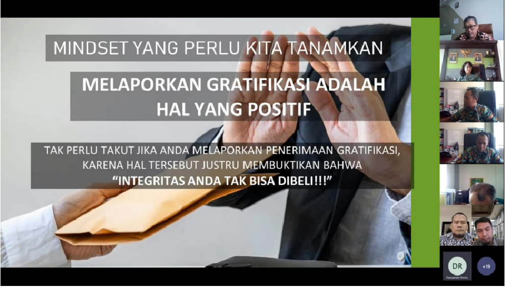 Internalisasai Anti Gratifikasi Dan Benturan Kepentingan