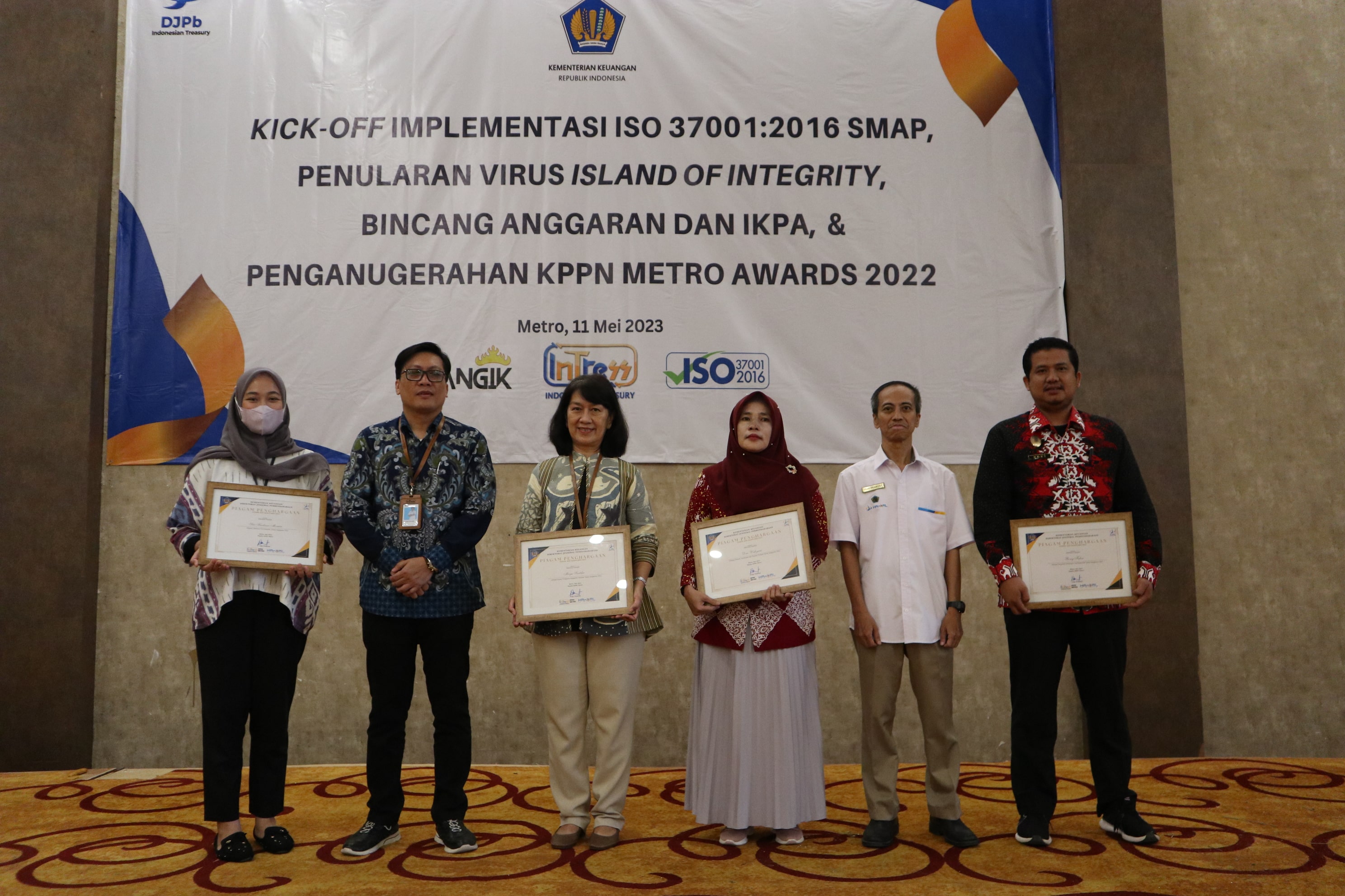 KPKNL Metro Borong Penghargaan Dalam KPPN Metro Awards